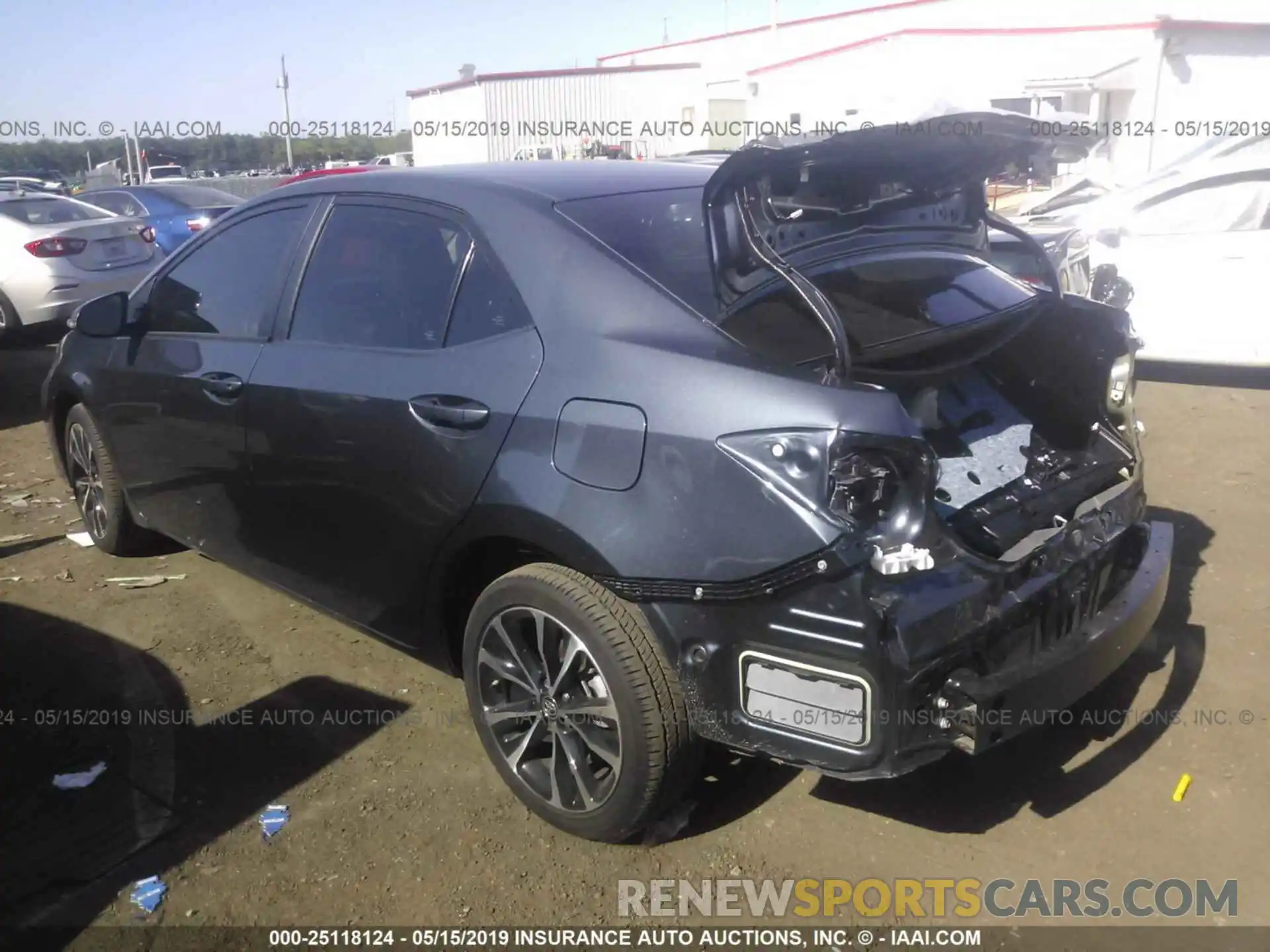 3 Photograph of a damaged car 2T1BURHE0KC218126 TOYOTA COROLLA 2019