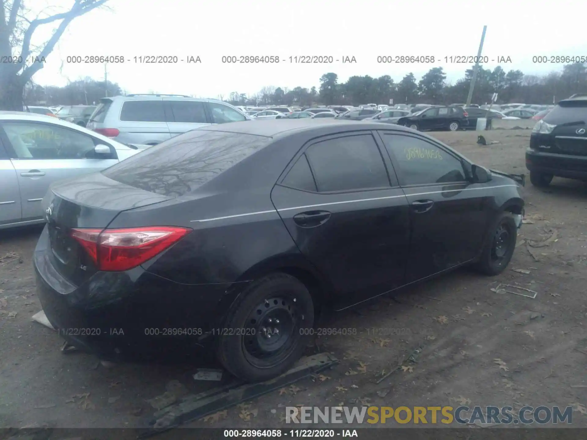 4 Photograph of a damaged car 2T1BURHE0KC219308 TOYOTA COROLLA 2019