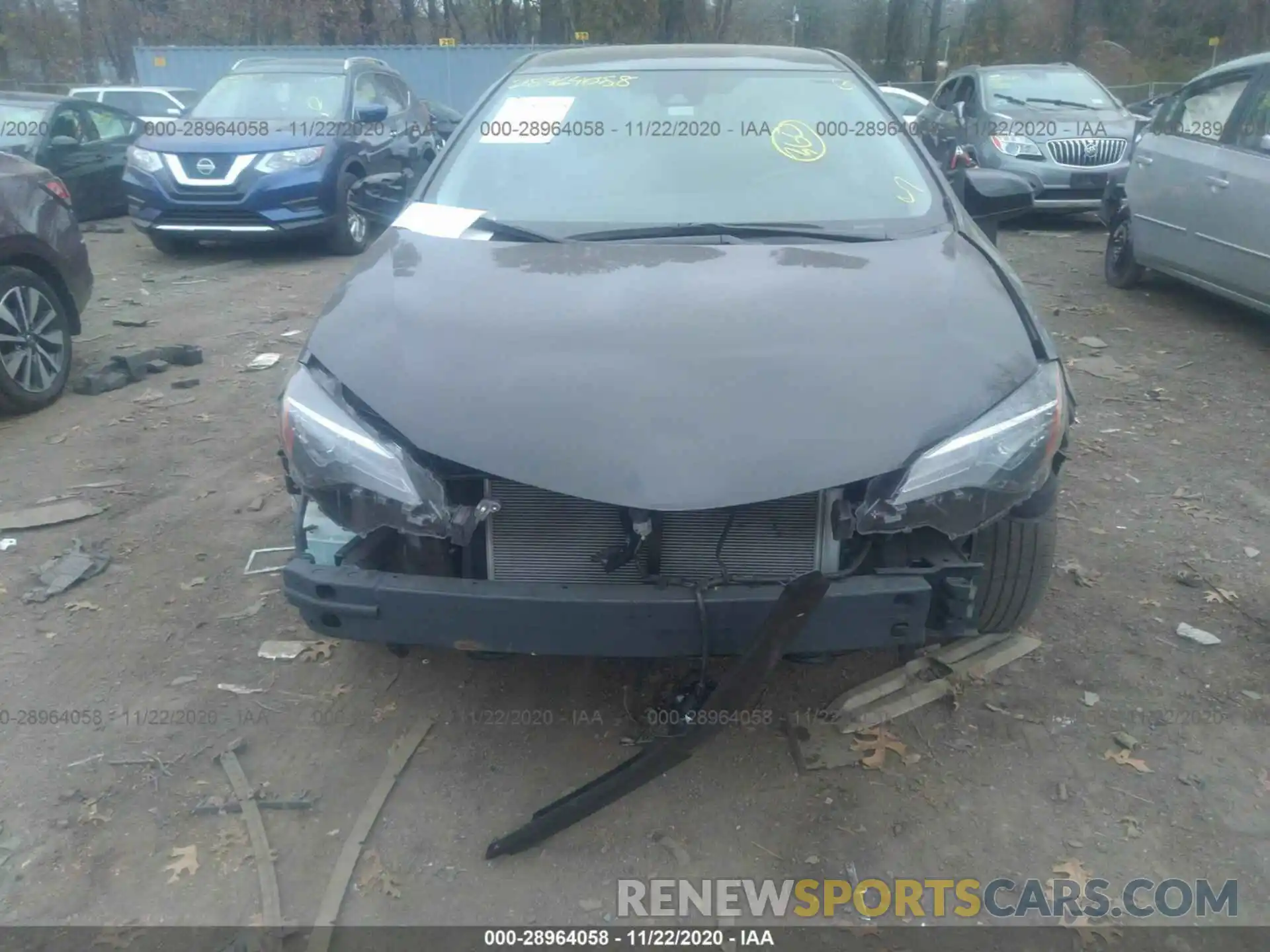 6 Photograph of a damaged car 2T1BURHE0KC219308 TOYOTA COROLLA 2019