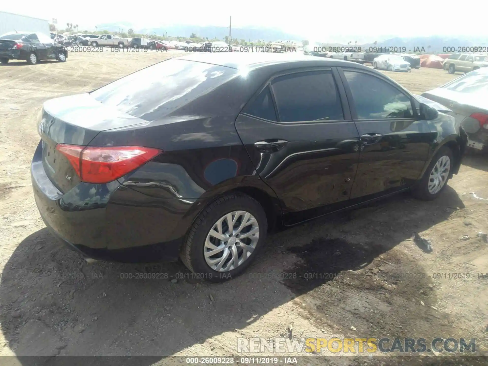 4 Photograph of a damaged car 2T1BURHE0KC219437 TOYOTA COROLLA 2019