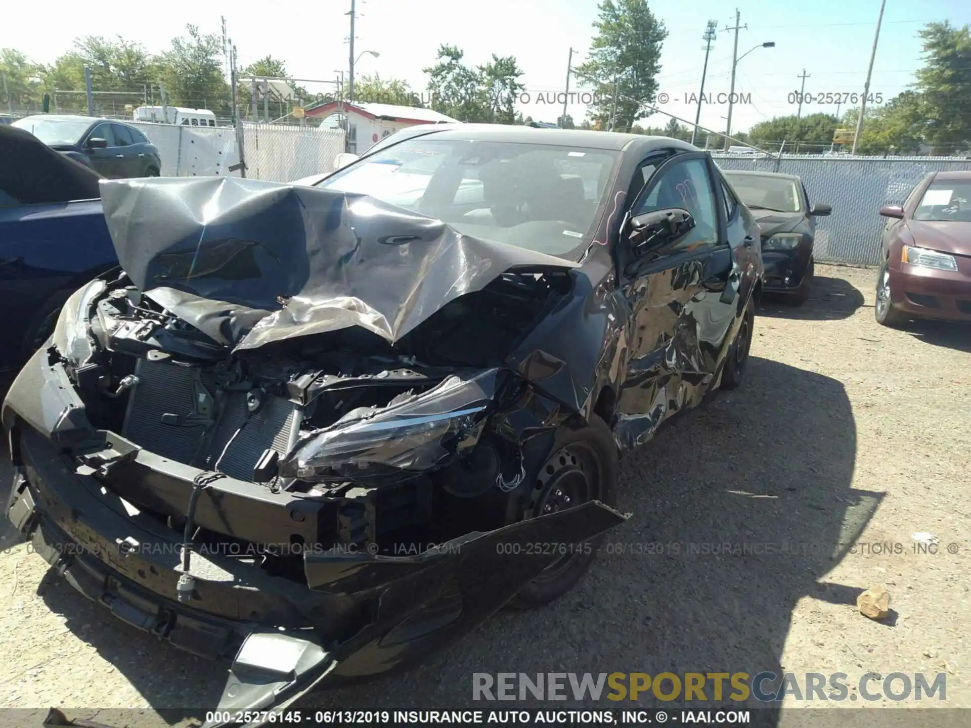 6 Photograph of a damaged car 2T1BURHE0KC219518 TOYOTA COROLLA 2019