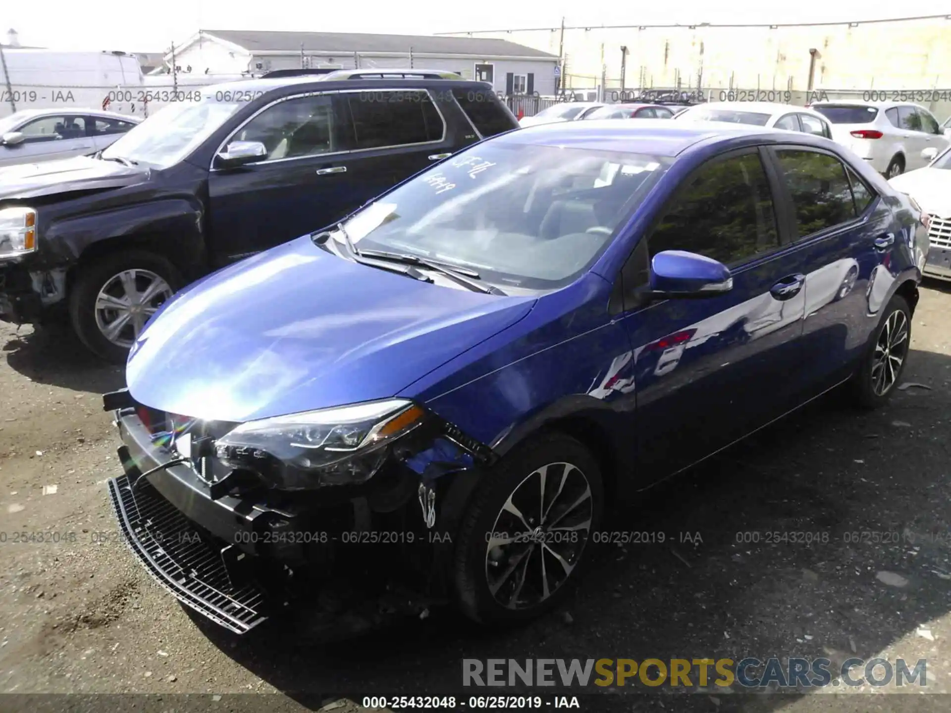 2 Photograph of a damaged car 2T1BURHE0KC219552 TOYOTA COROLLA 2019