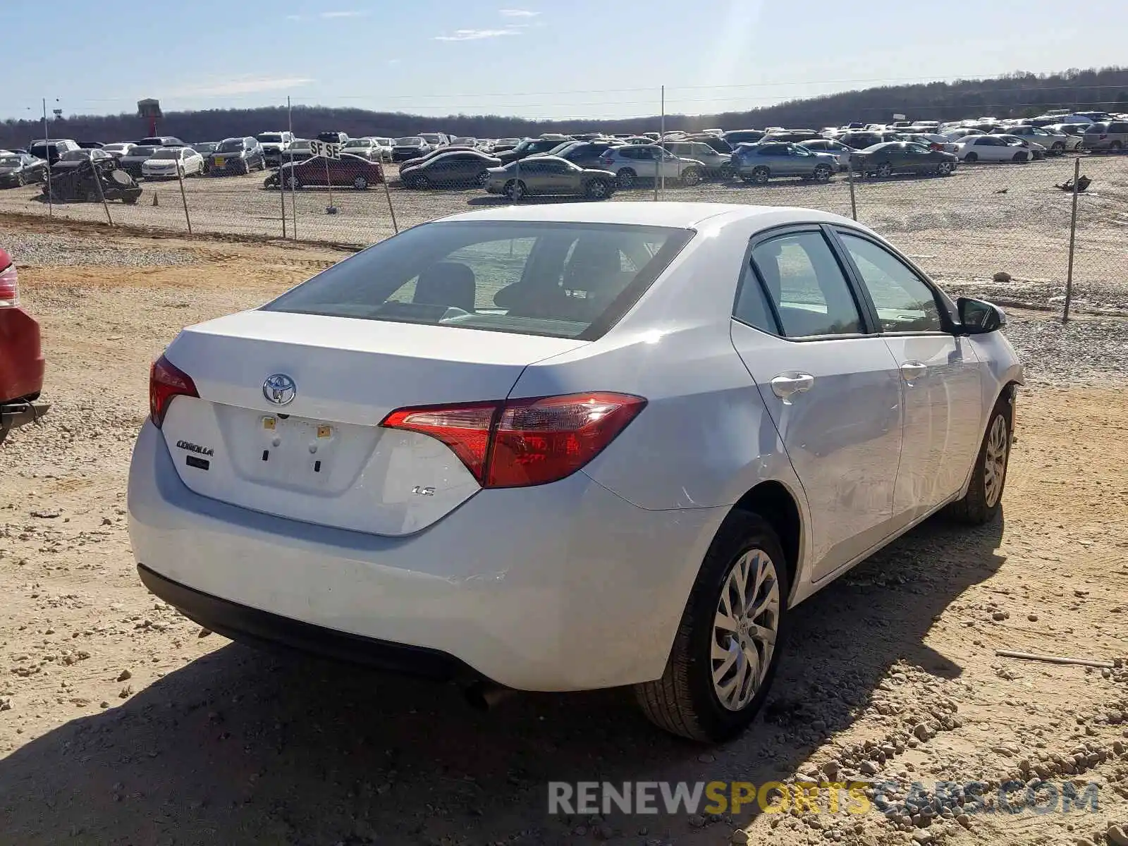 4 Photograph of a damaged car 2T1BURHE0KC219812 TOYOTA COROLLA 2019