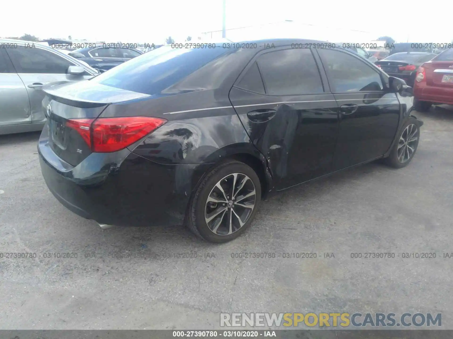 4 Photograph of a damaged car 2T1BURHE0KC219910 TOYOTA COROLLA 2019