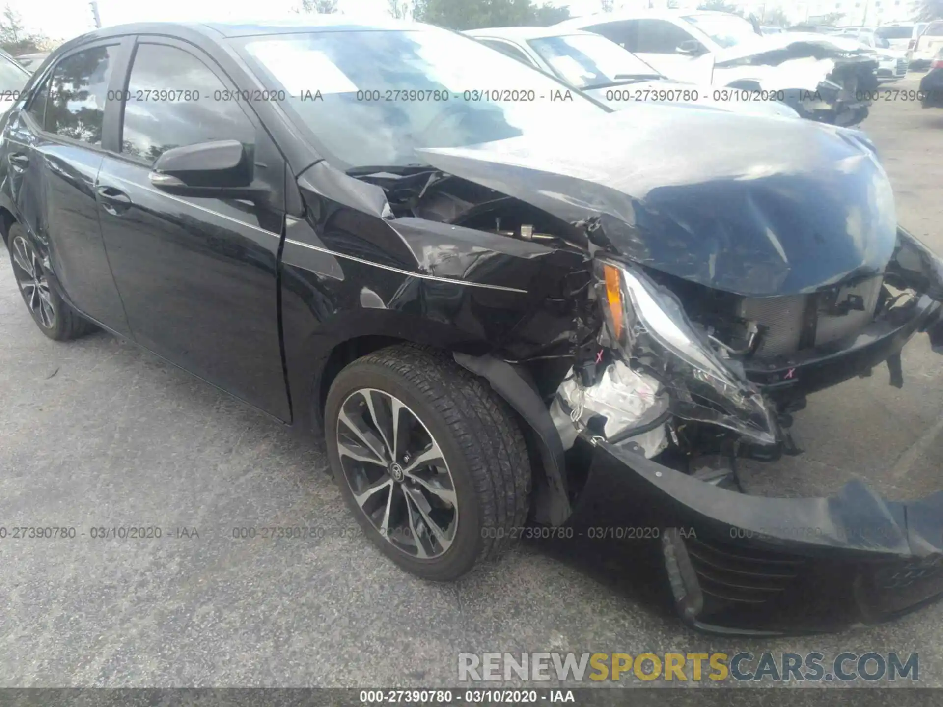 6 Photograph of a damaged car 2T1BURHE0KC219910 TOYOTA COROLLA 2019