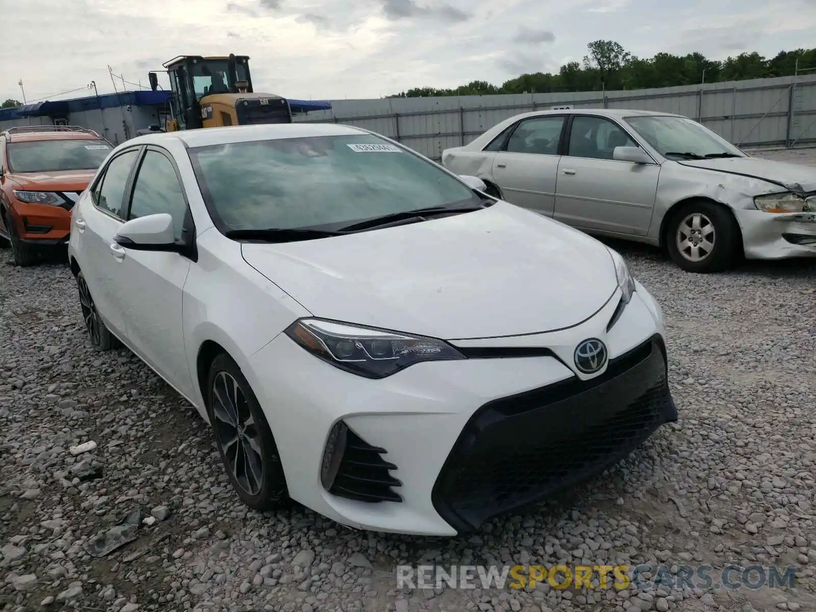 1 Photograph of a damaged car 2T1BURHE0KC220619 TOYOTA COROLLA 2019