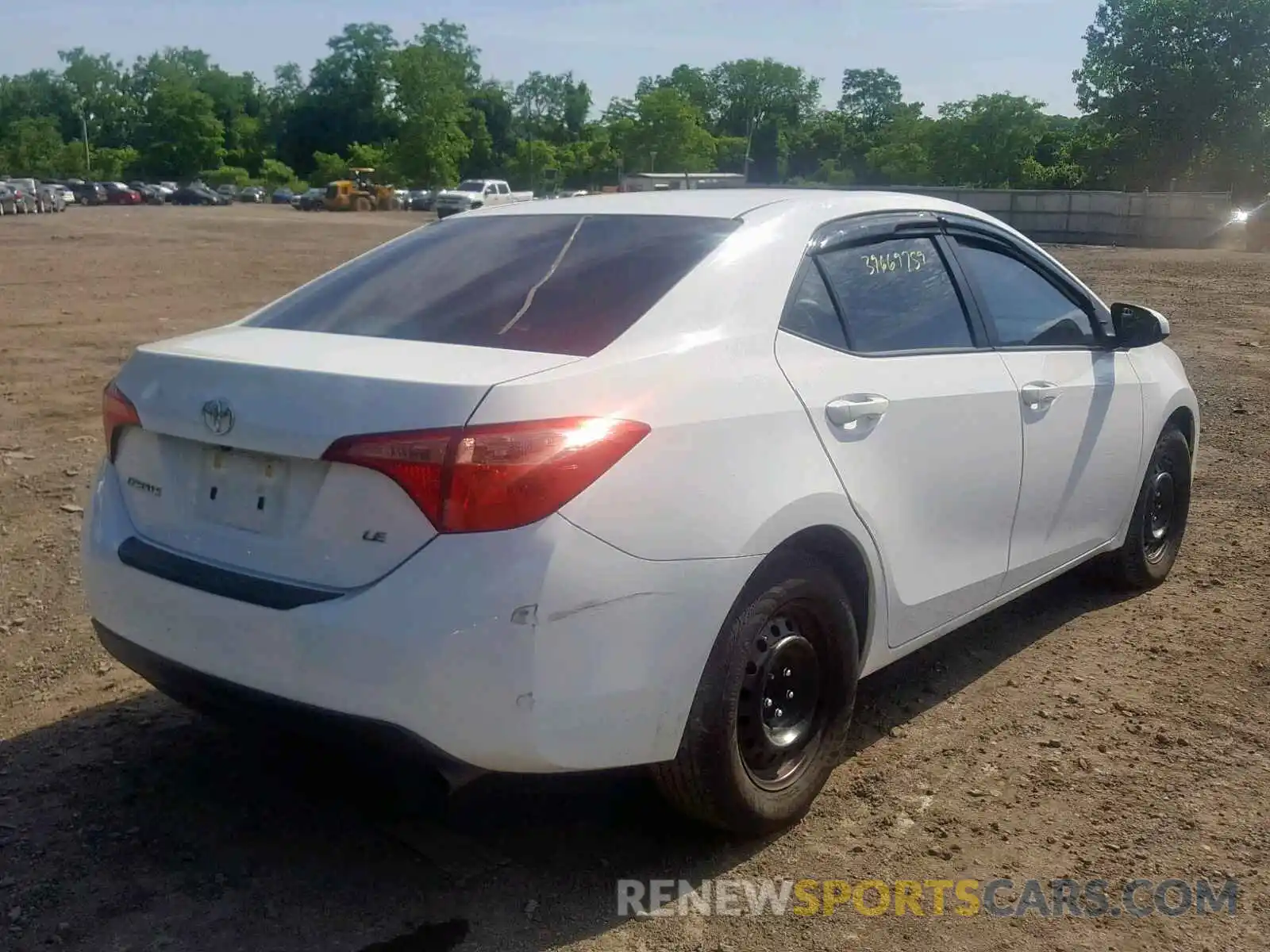 4 Photograph of a damaged car 2T1BURHE0KC221138 TOYOTA COROLLA 2019