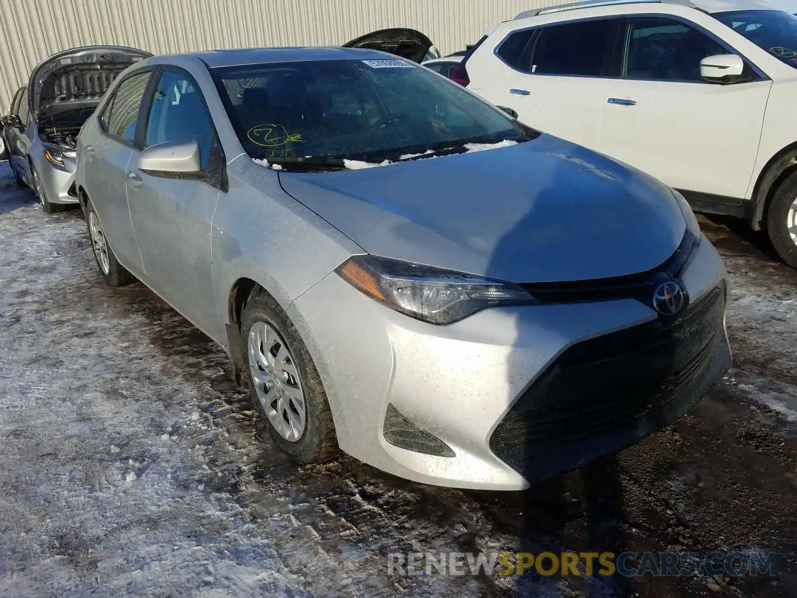 1 Photograph of a damaged car 2T1BURHE0KC221771 TOYOTA COROLLA 2019