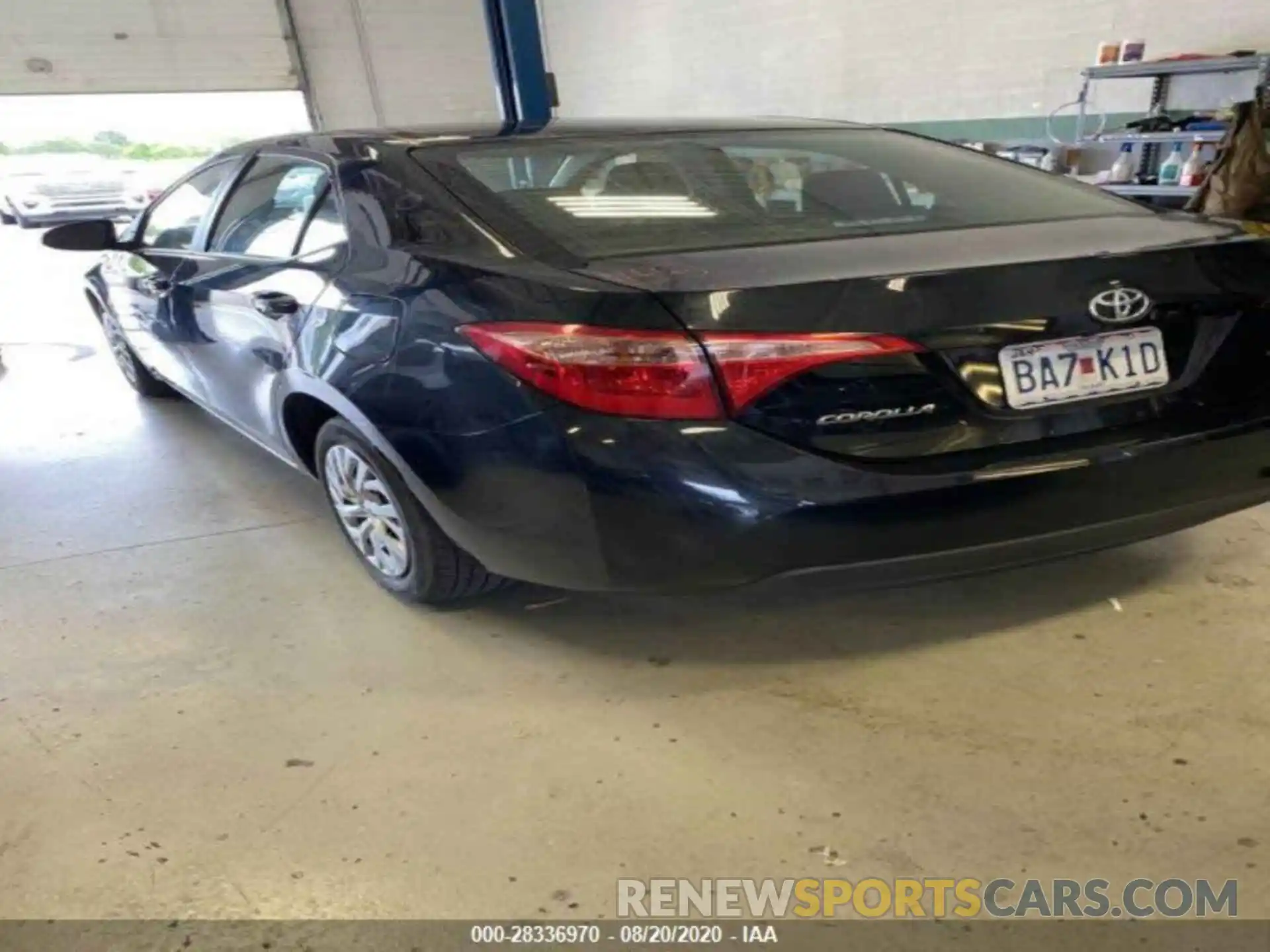 2 Photograph of a damaged car 2T1BURHE0KC222452 TOYOTA COROLLA 2019