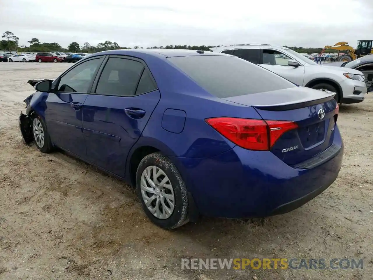 3 Photograph of a damaged car 2T1BURHE0KC222869 TOYOTA COROLLA 2019