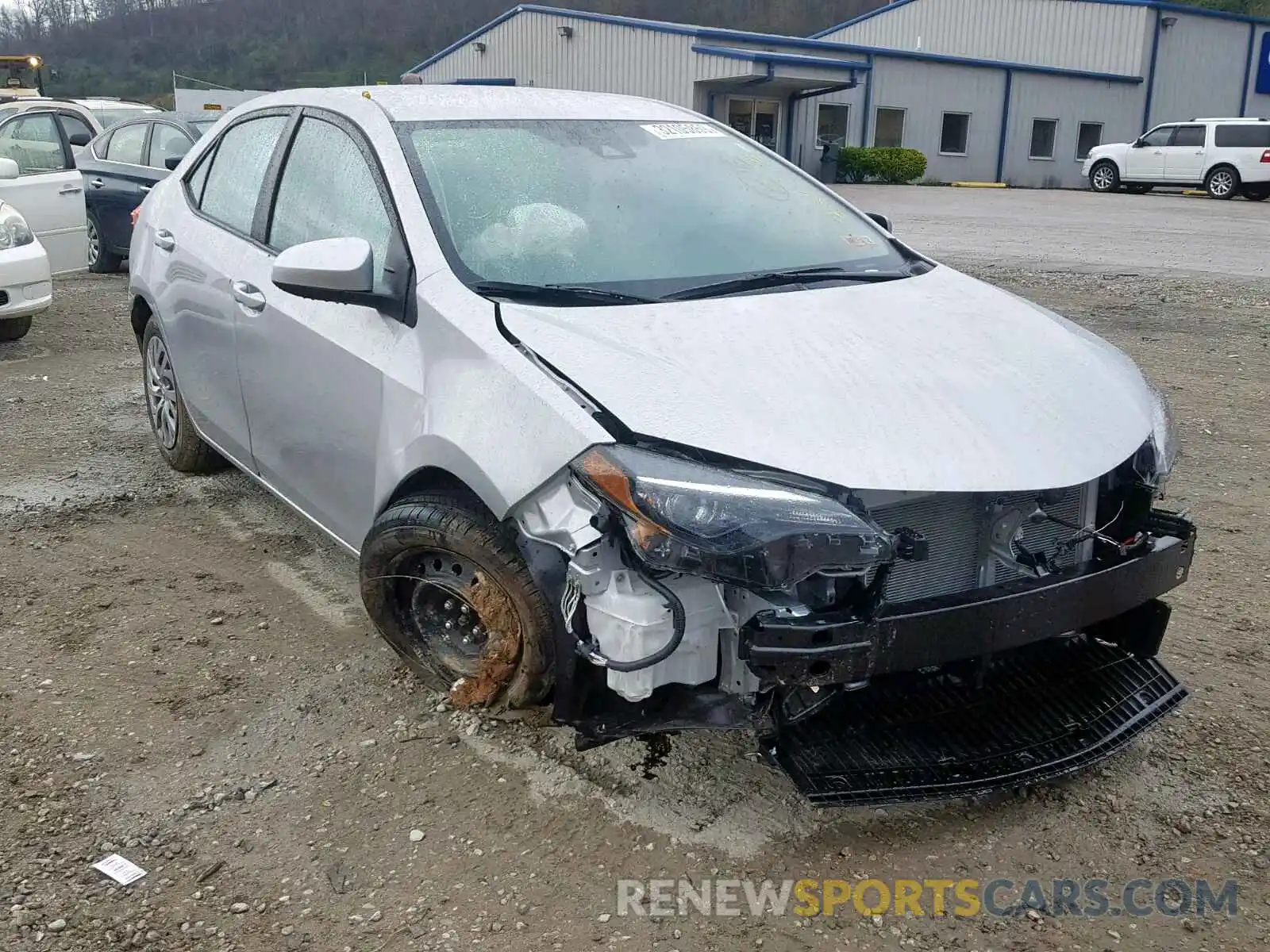 1 Photograph of a damaged car 2T1BURHE0KC223231 TOYOTA COROLLA 2019