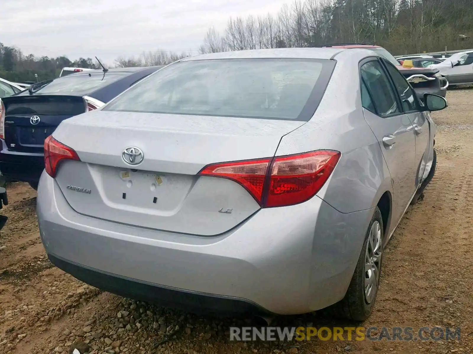 4 Photograph of a damaged car 2T1BURHE0KC223231 TOYOTA COROLLA 2019