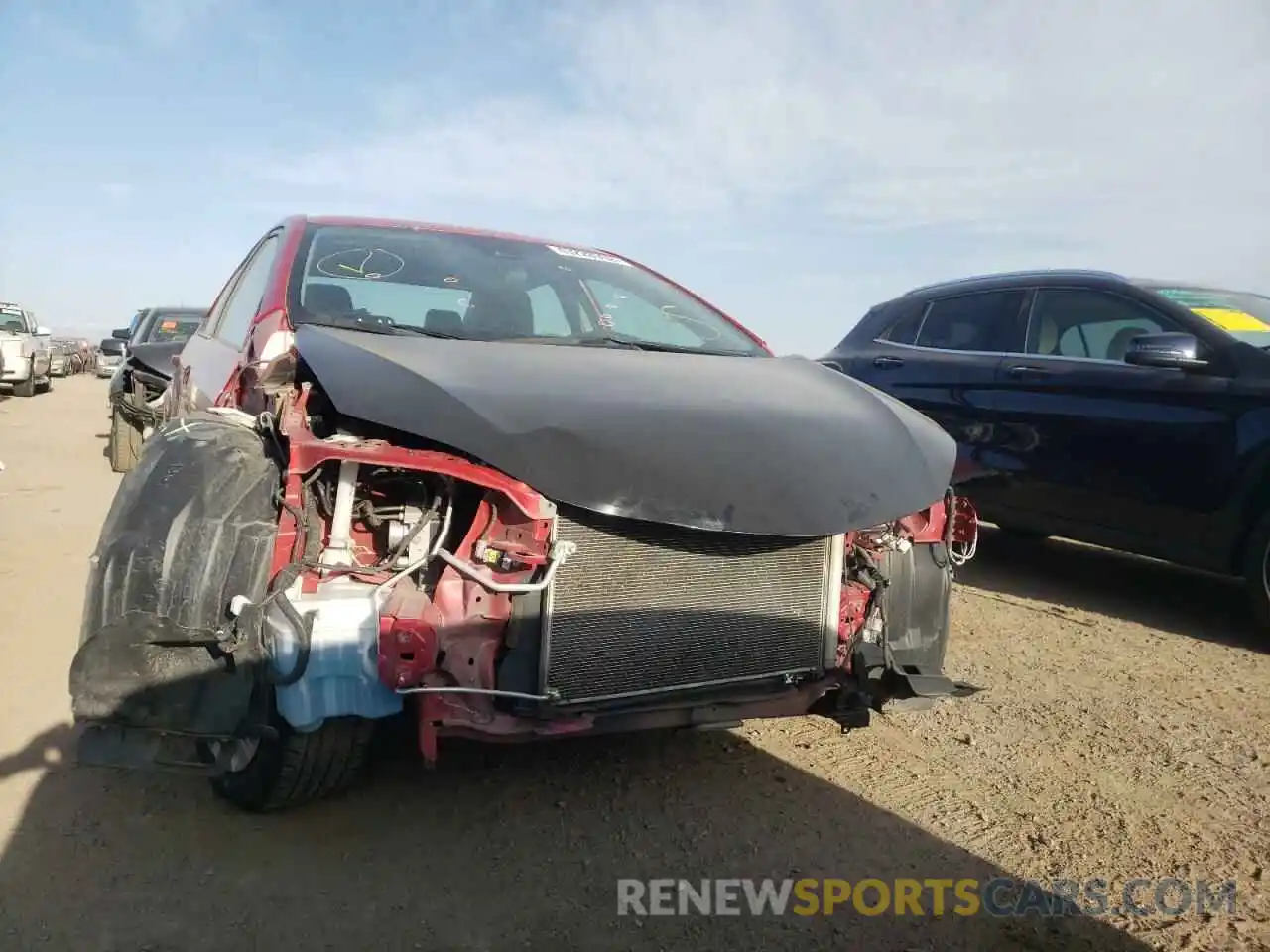 9 Photograph of a damaged car 2T1BURHE0KC224024 TOYOTA COROLLA 2019