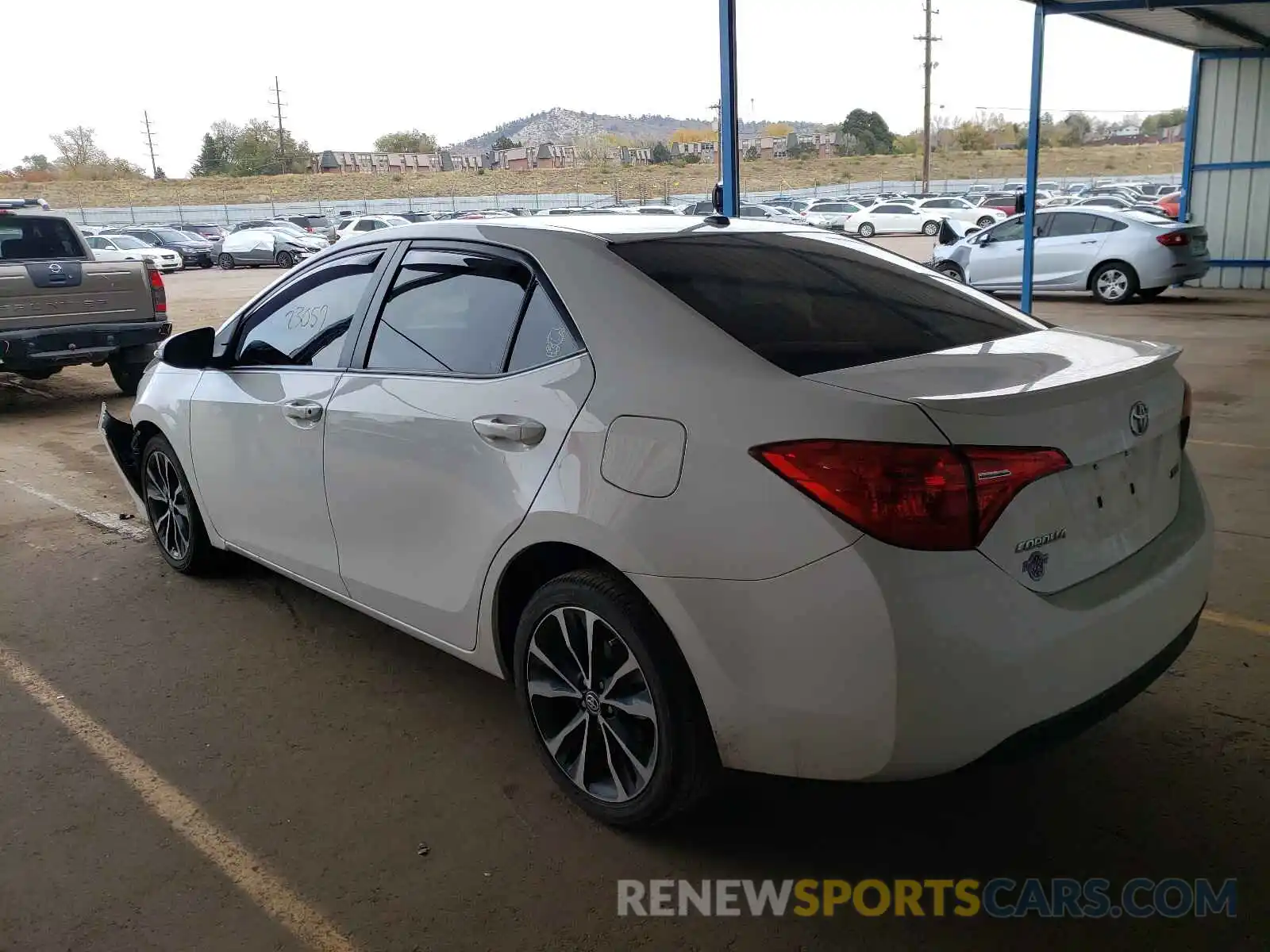 3 Photograph of a damaged car 2T1BURHE0KC224802 TOYOTA COROLLA 2019