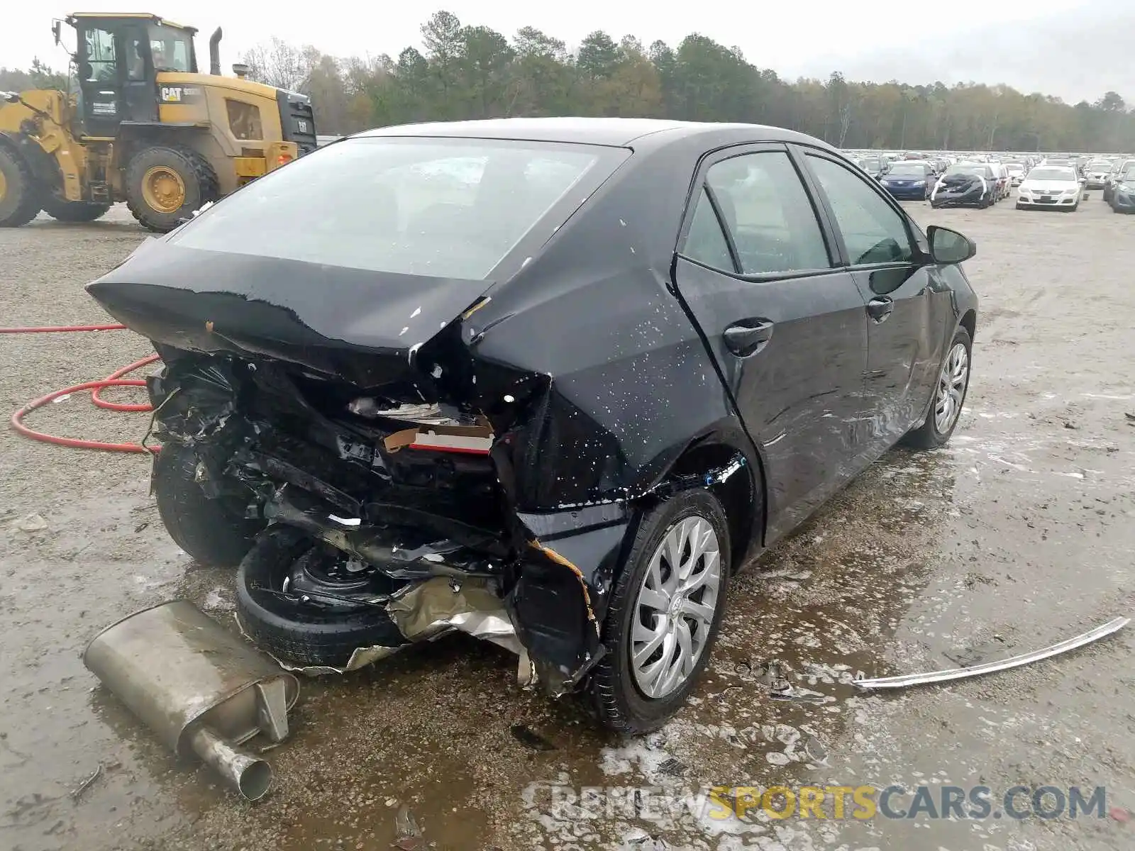 4 Photograph of a damaged car 2T1BURHE0KC225853 TOYOTA COROLLA 2019