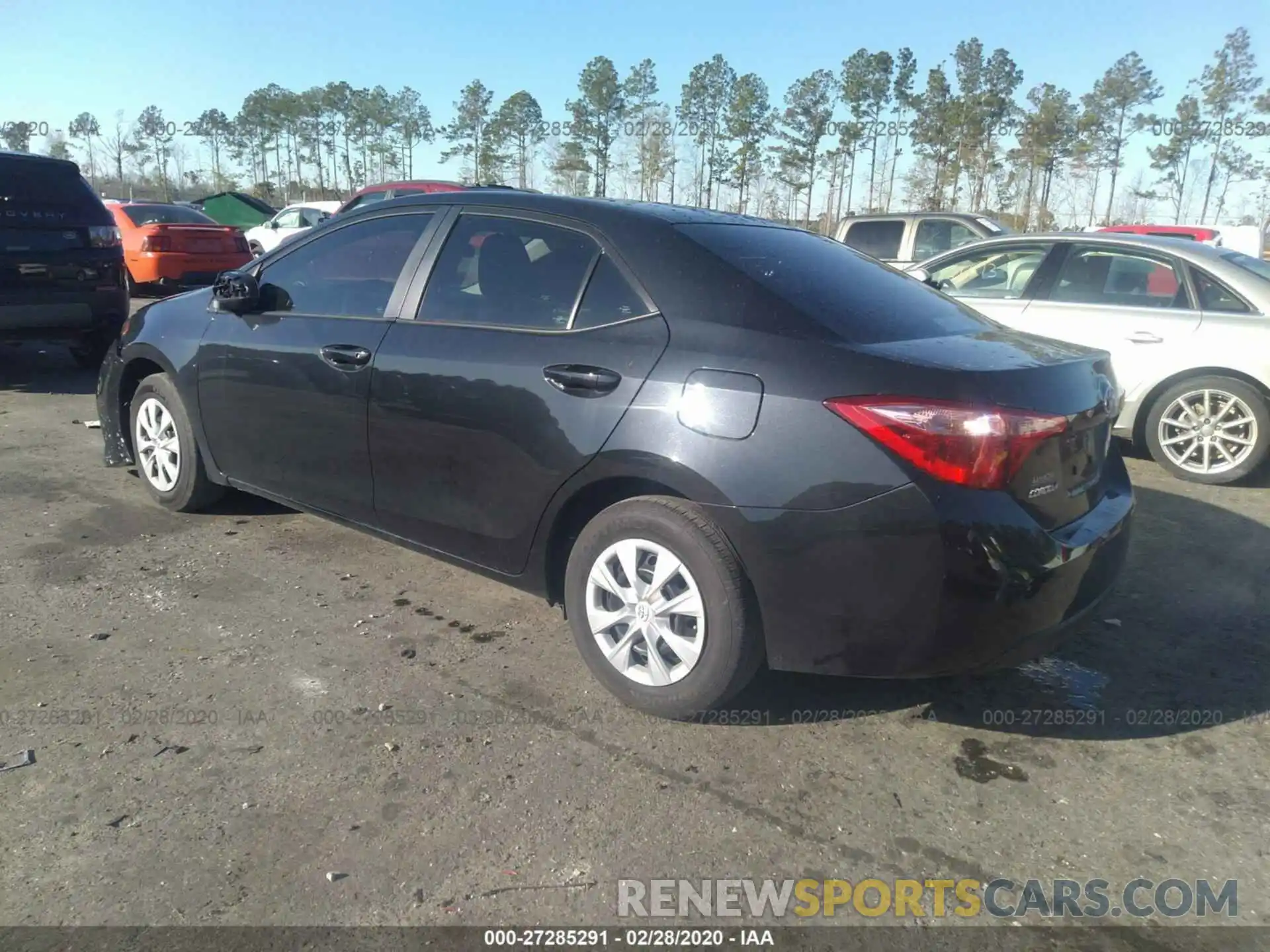 3 Photograph of a damaged car 2T1BURHE0KC225948 TOYOTA COROLLA 2019