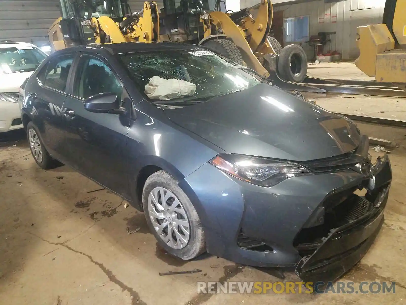 1 Photograph of a damaged car 2T1BURHE0KC225979 TOYOTA COROLLA 2019