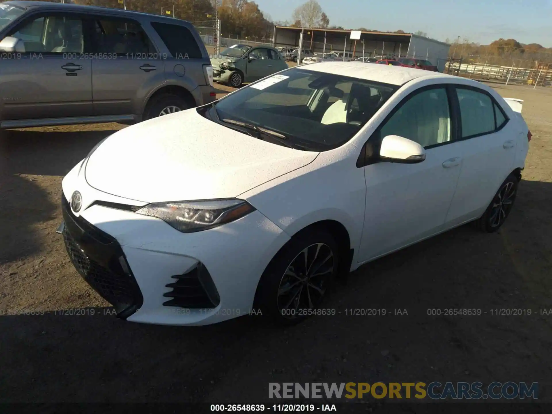 2 Photograph of a damaged car 2T1BURHE0KC225982 TOYOTA COROLLA 2019