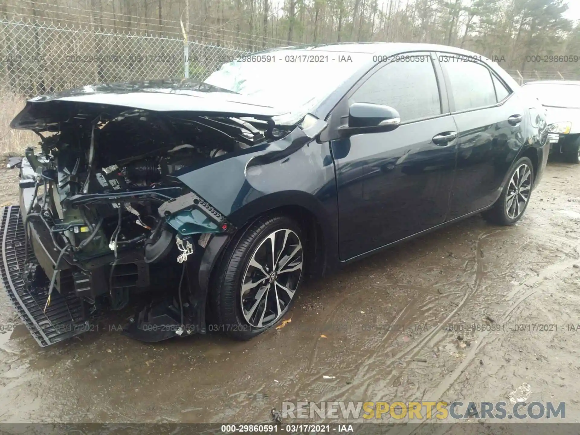 2 Photograph of a damaged car 2T1BURHE0KC226470 TOYOTA COROLLA 2019