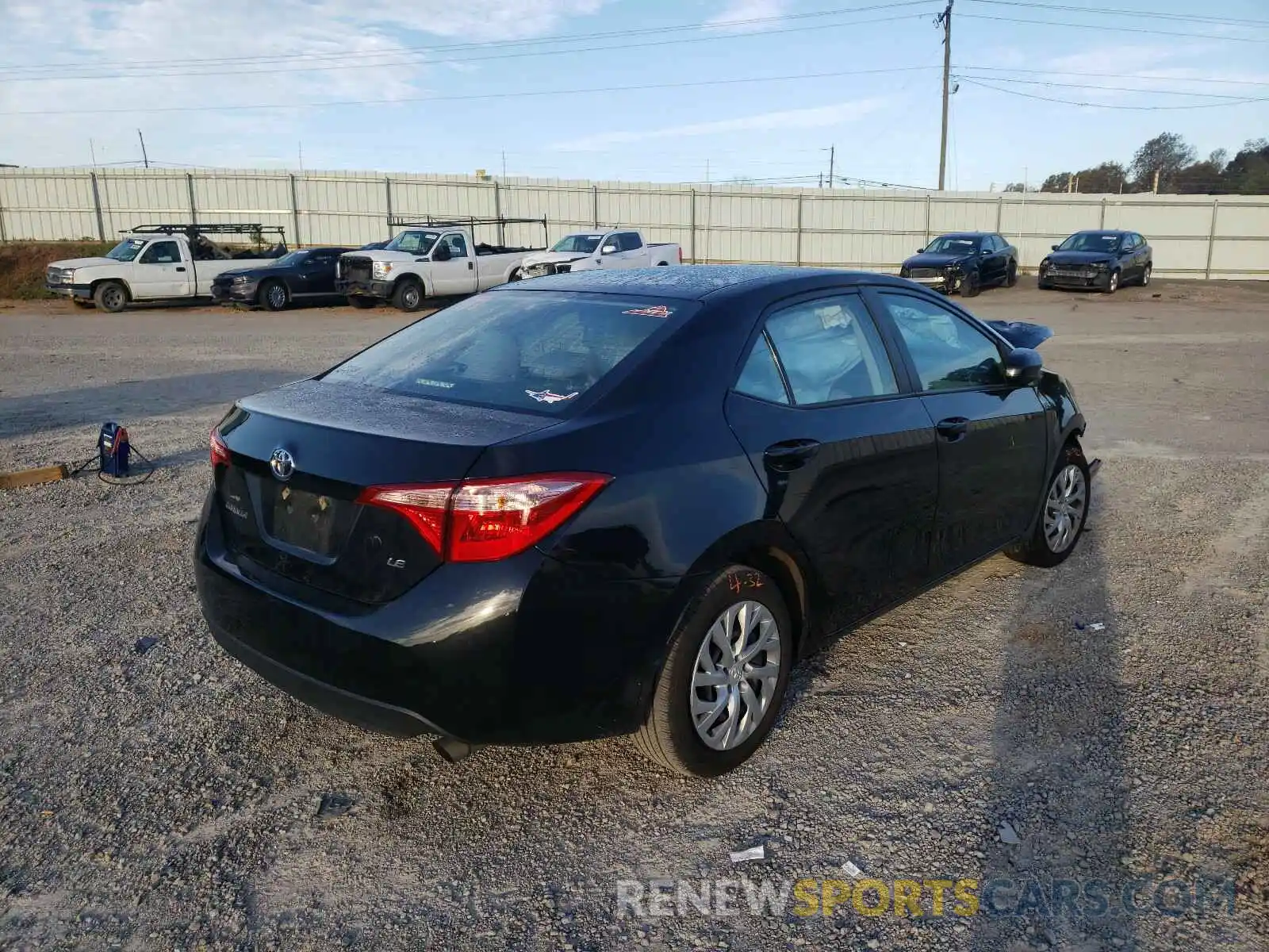 4 Photograph of a damaged car 2T1BURHE0KC226582 TOYOTA COROLLA 2019