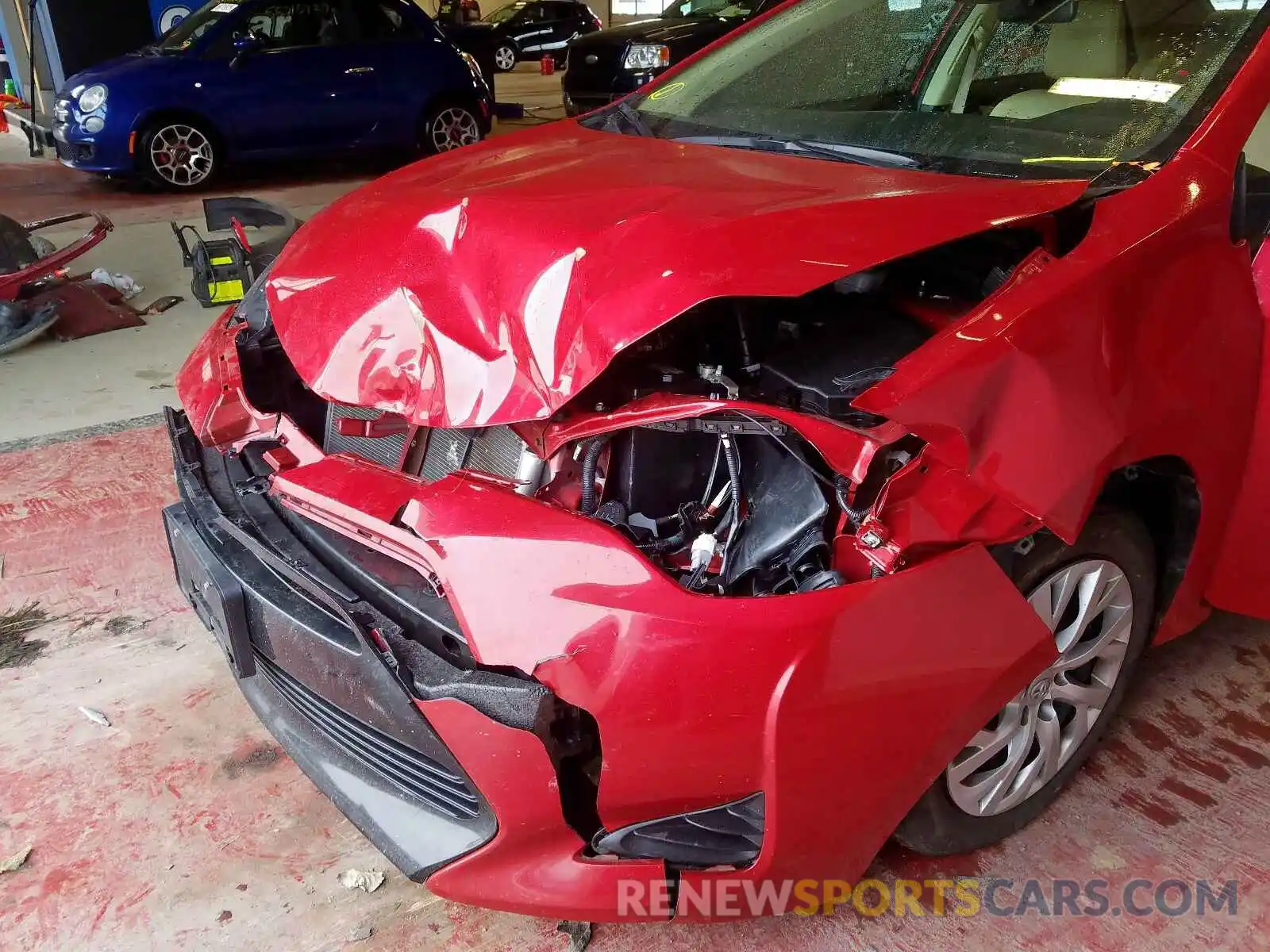 9 Photograph of a damaged car 2T1BURHE0KC228283 TOYOTA COROLLA 2019