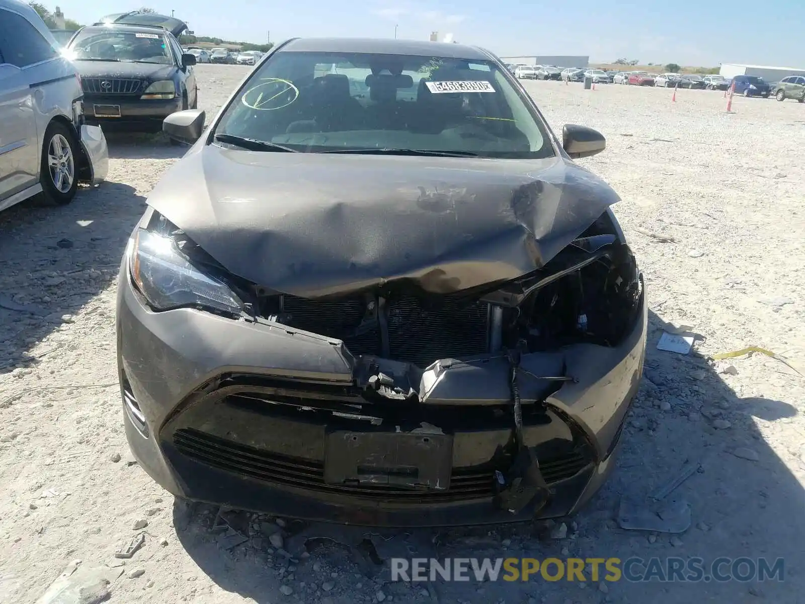 9 Photograph of a damaged car 2T1BURHE0KC229692 TOYOTA COROLLA 2019