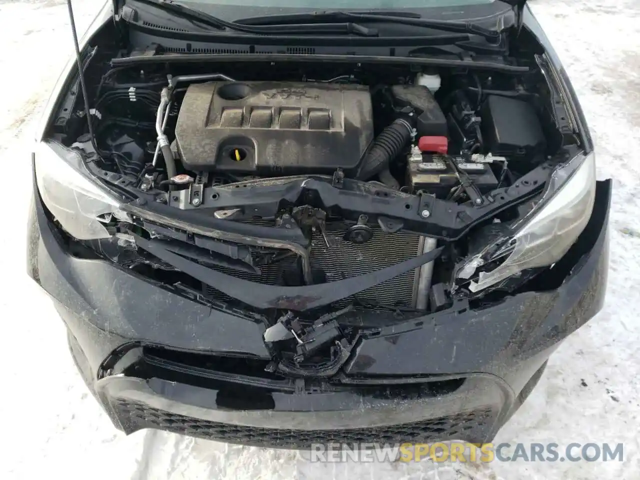 7 Photograph of a damaged car 2T1BURHE0KC229790 TOYOTA COROLLA 2019