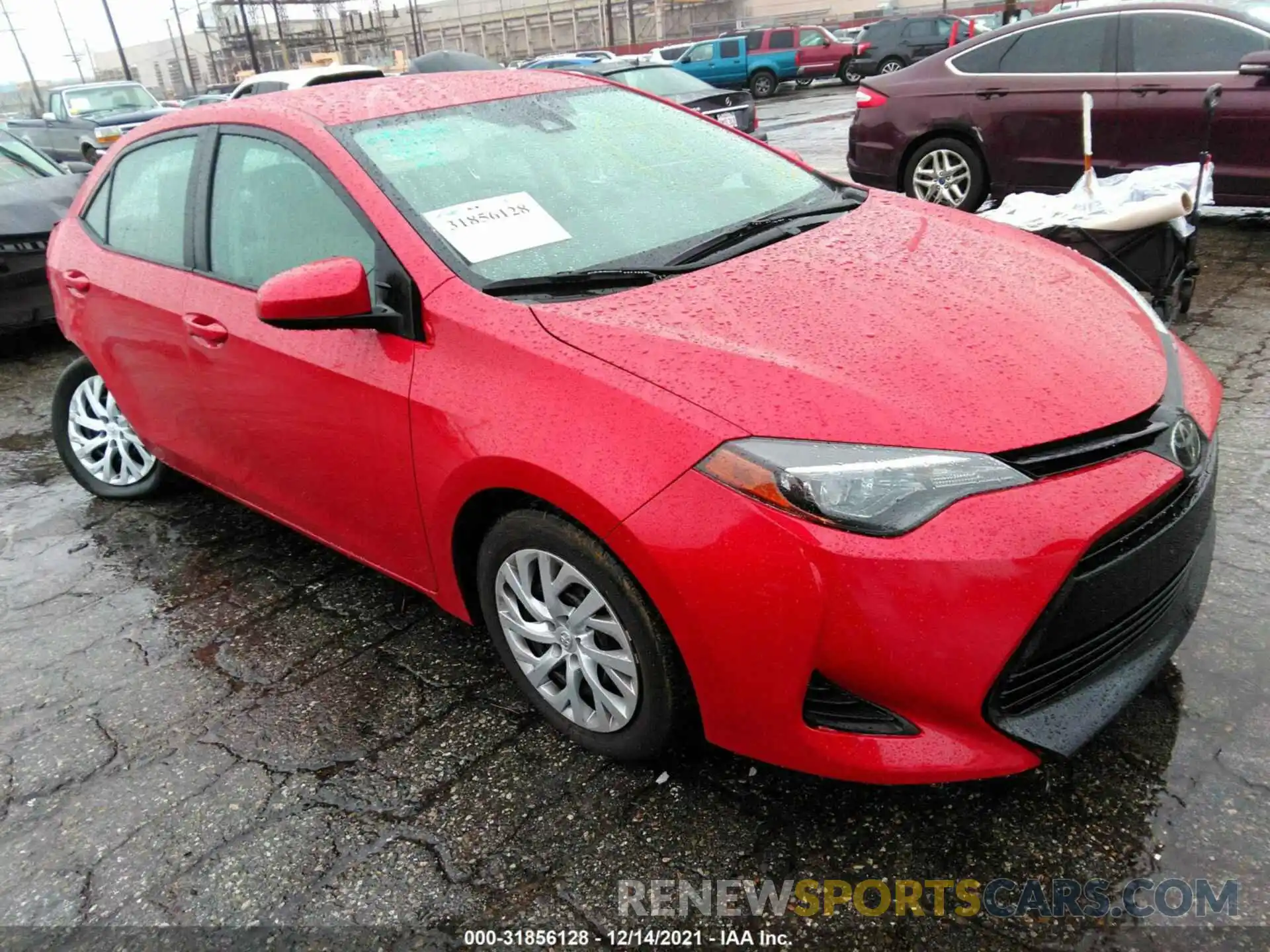 1 Photograph of a damaged car 2T1BURHE0KC230082 TOYOTA COROLLA 2019