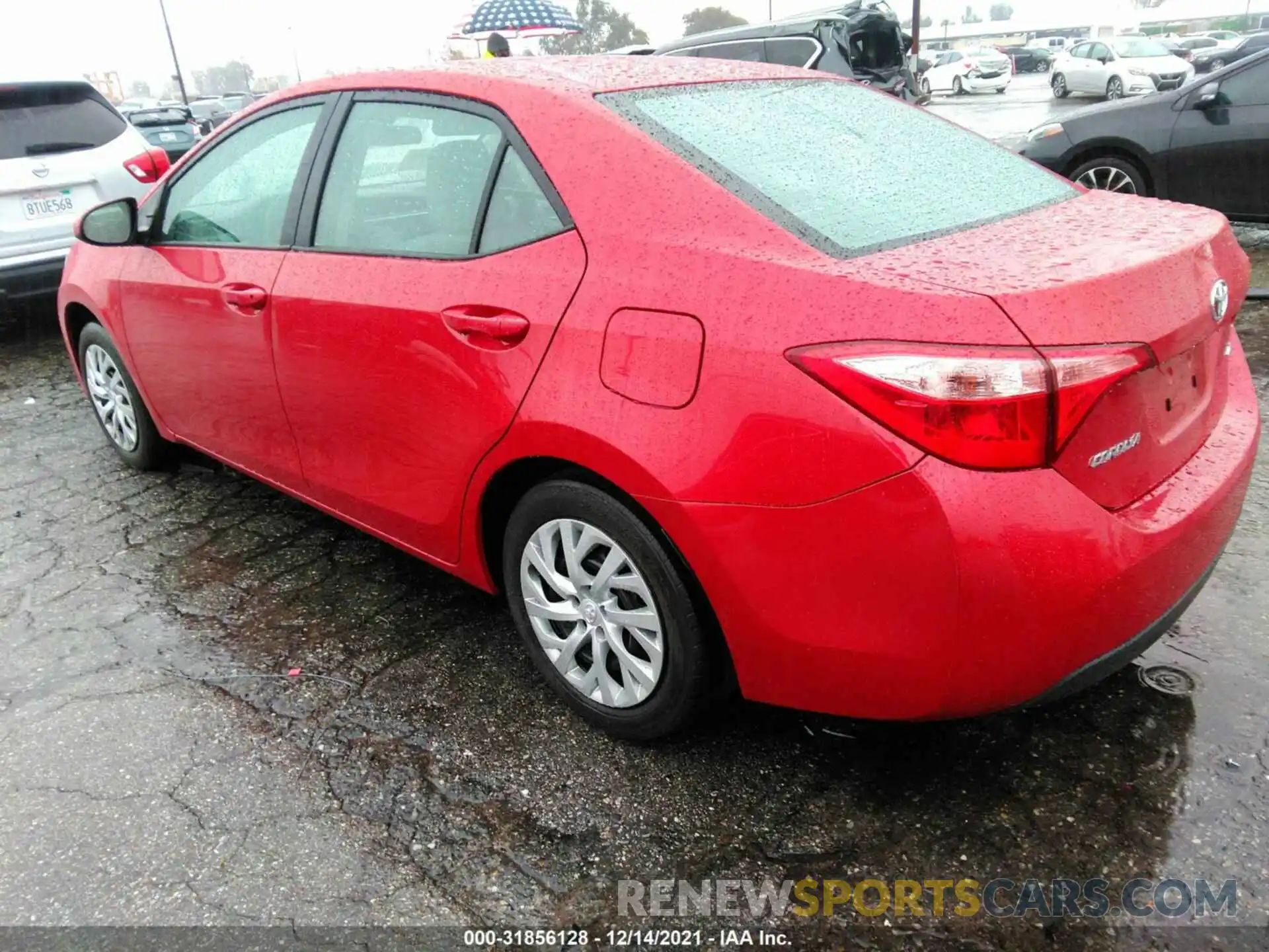 3 Photograph of a damaged car 2T1BURHE0KC230082 TOYOTA COROLLA 2019