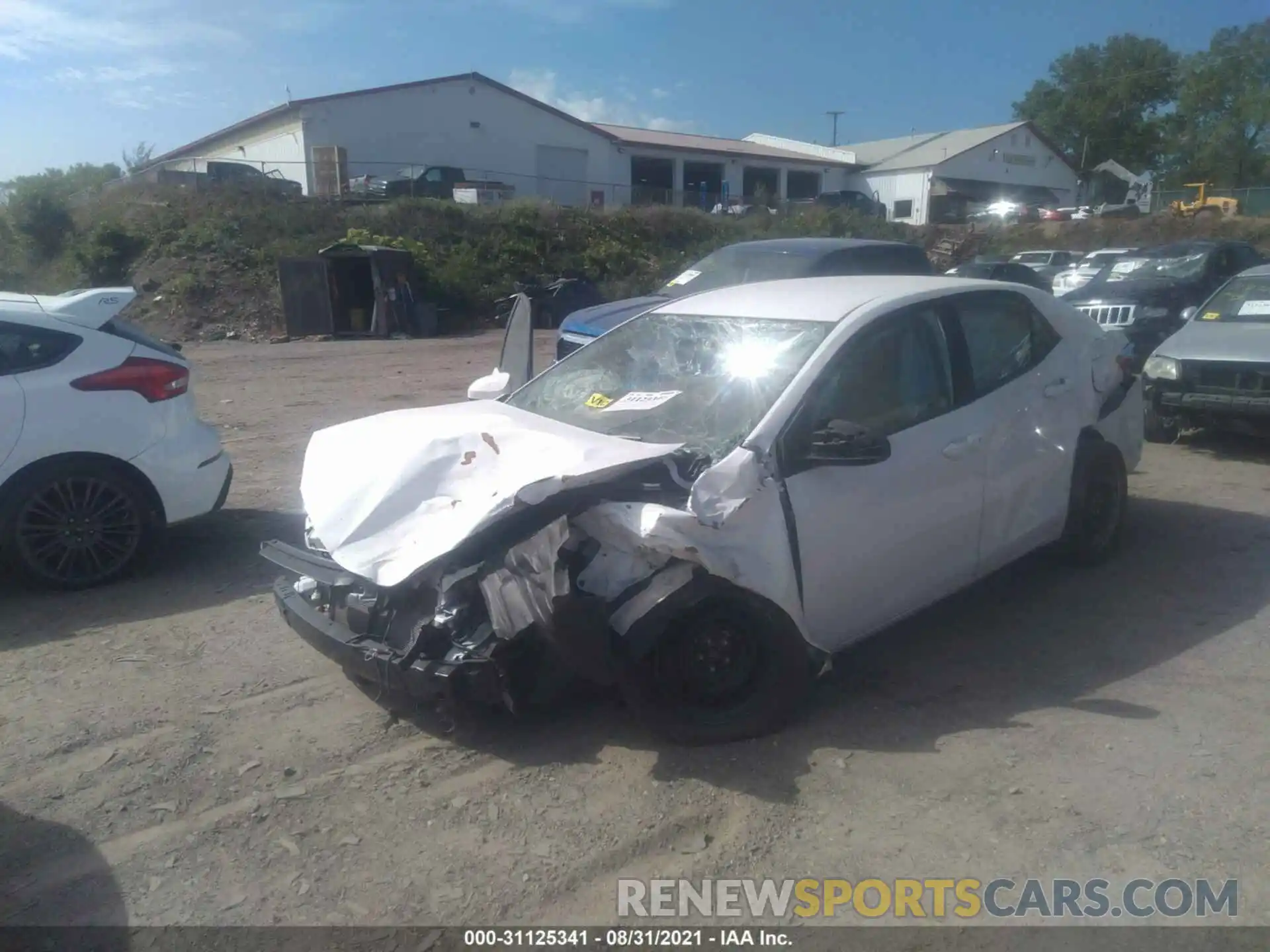 6 Photograph of a damaged car 2T1BURHE0KC230566 TOYOTA COROLLA 2019