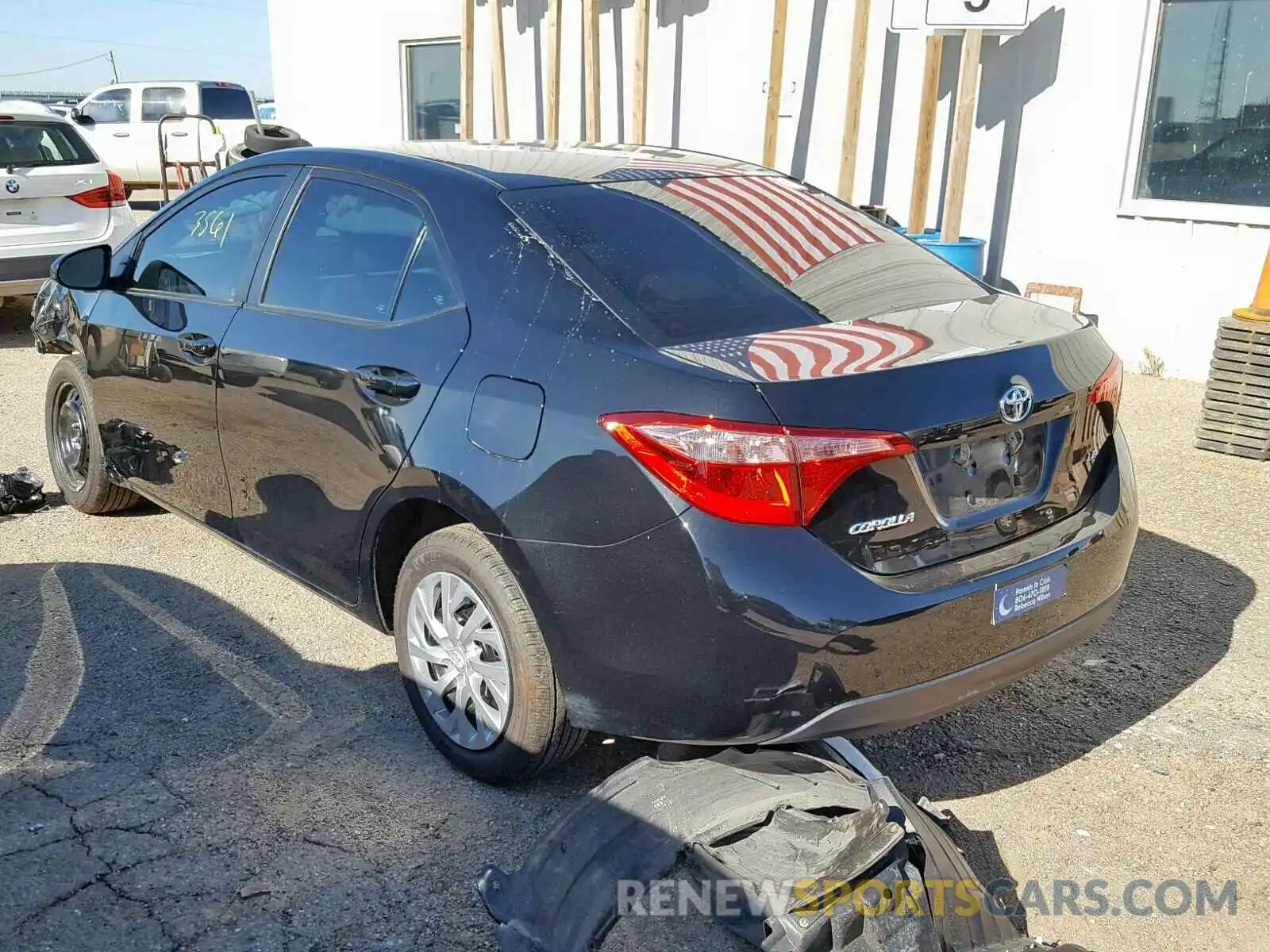 3 Photograph of a damaged car 2T1BURHE0KC230888 TOYOTA COROLLA 2019