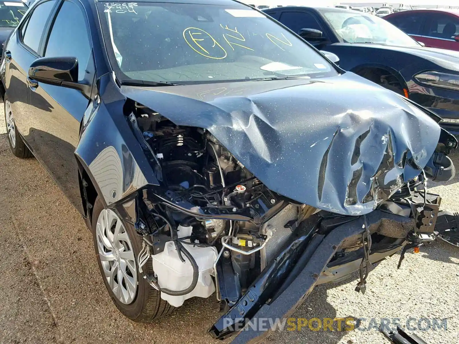 9 Photograph of a damaged car 2T1BURHE0KC230888 TOYOTA COROLLA 2019