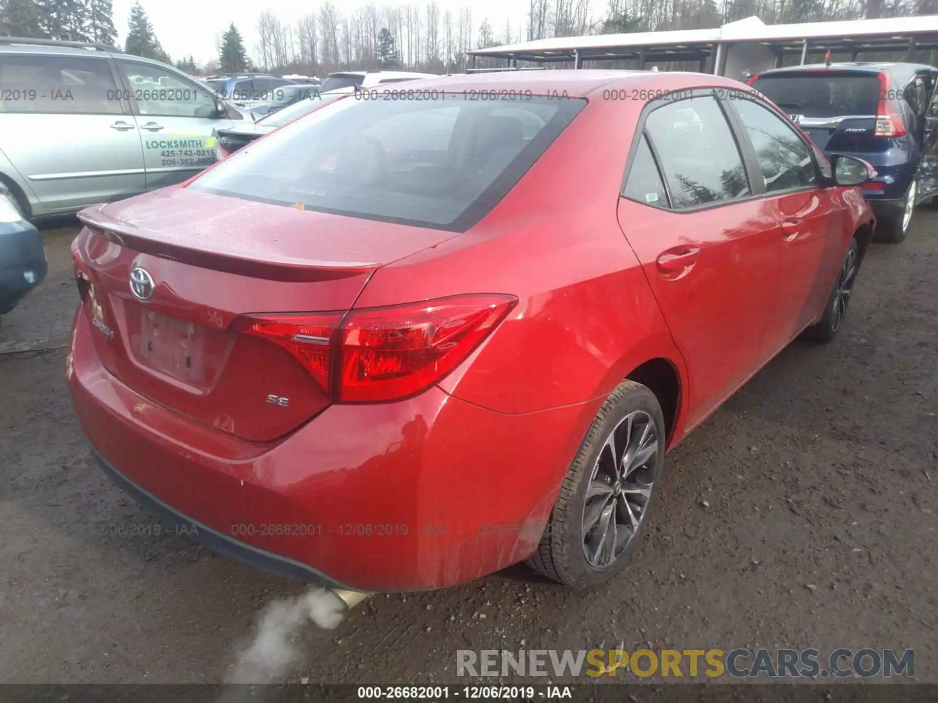 4 Photograph of a damaged car 2T1BURHE0KC231605 TOYOTA COROLLA 2019