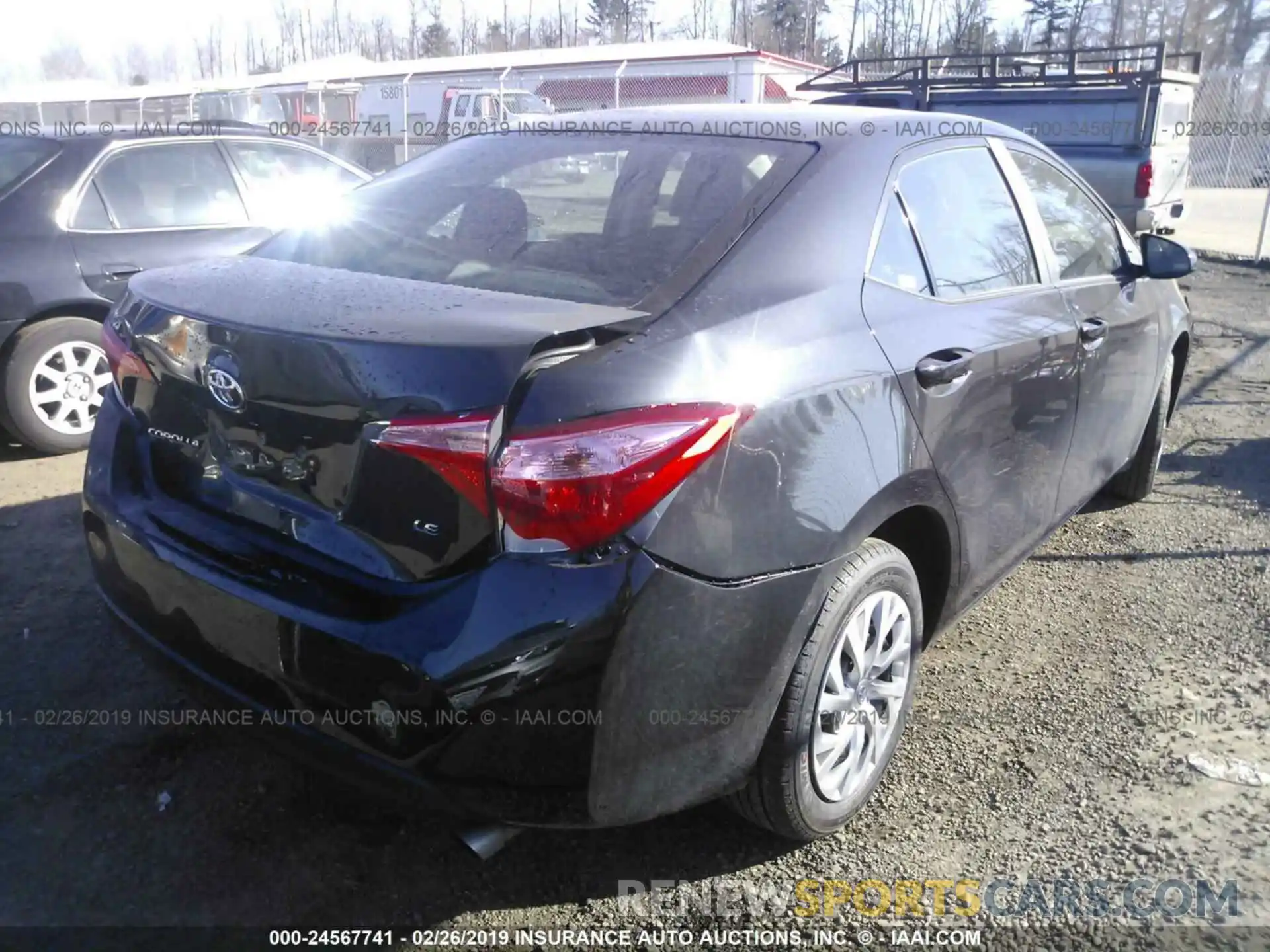 4 Photograph of a damaged car 2T1BURHE0KC231801 TOYOTA COROLLA 2019