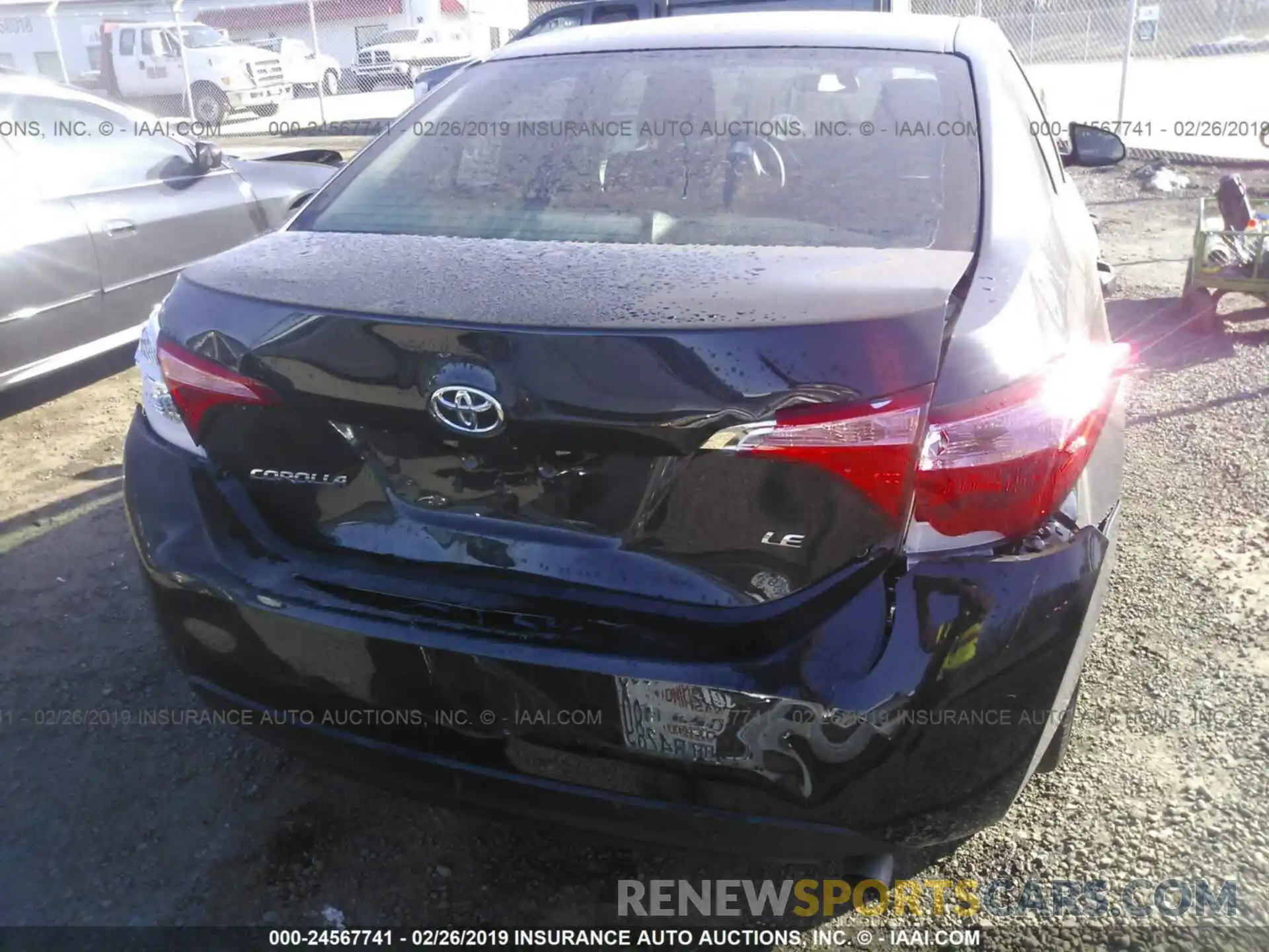 6 Photograph of a damaged car 2T1BURHE0KC231801 TOYOTA COROLLA 2019