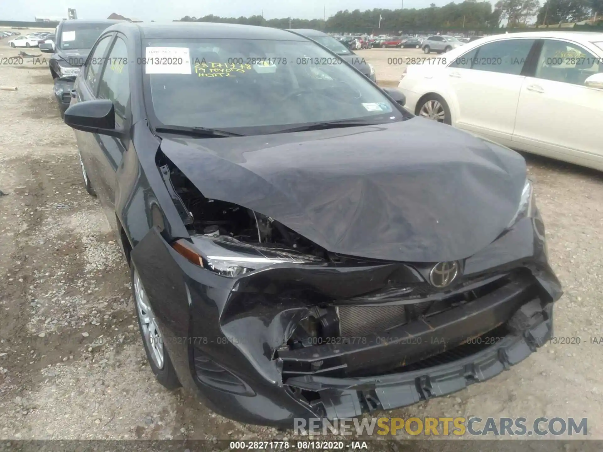 6 Photograph of a damaged car 2T1BURHE0KC232818 TOYOTA COROLLA 2019
