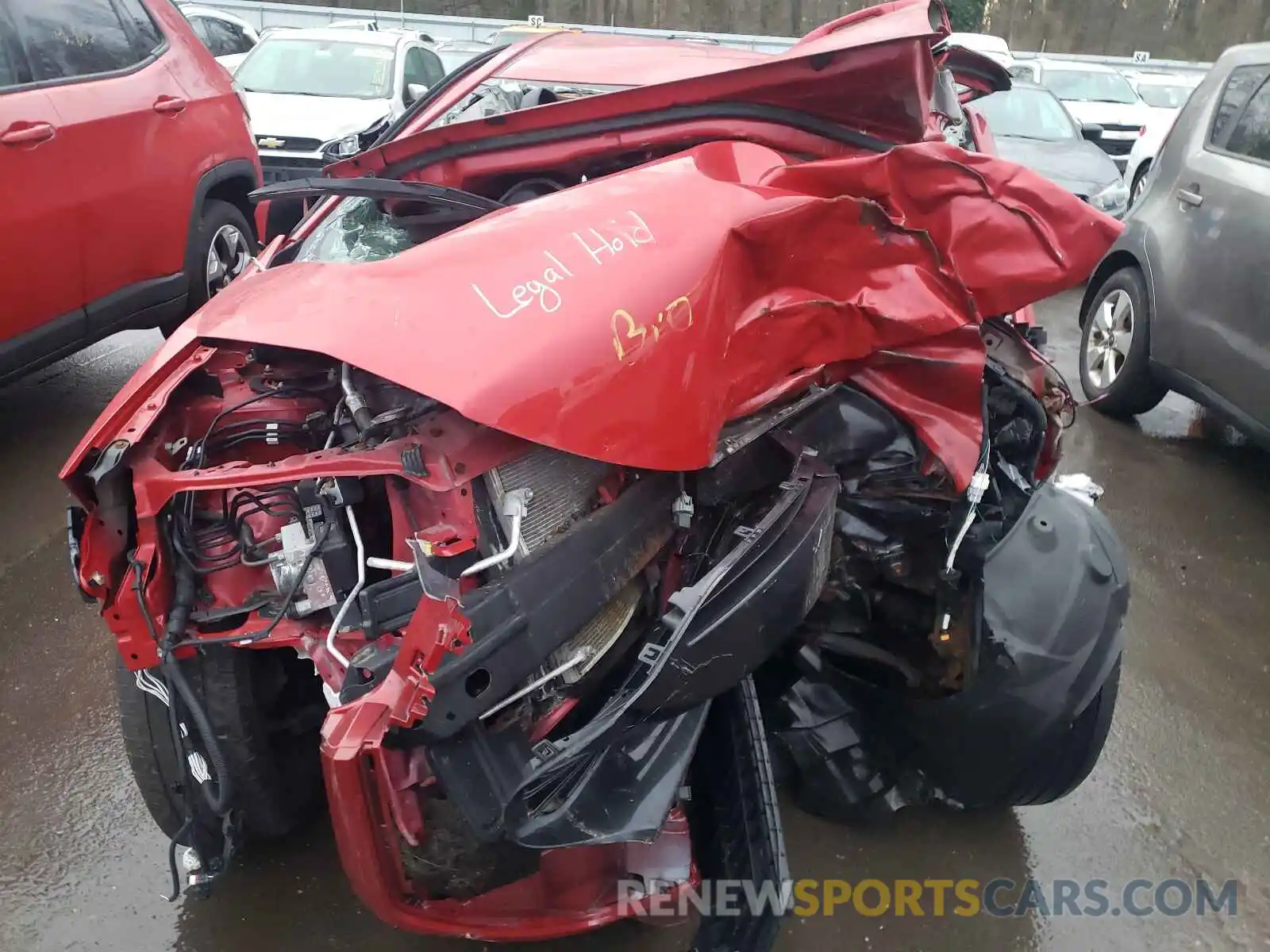 7 Photograph of a damaged car 2T1BURHE0KC234021 TOYOTA COROLLA 2019