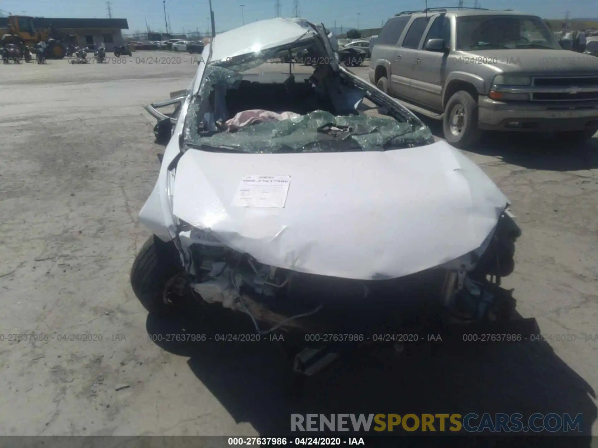 6 Photograph of a damaged car 2T1BURHE0KC234181 TOYOTA COROLLA 2019