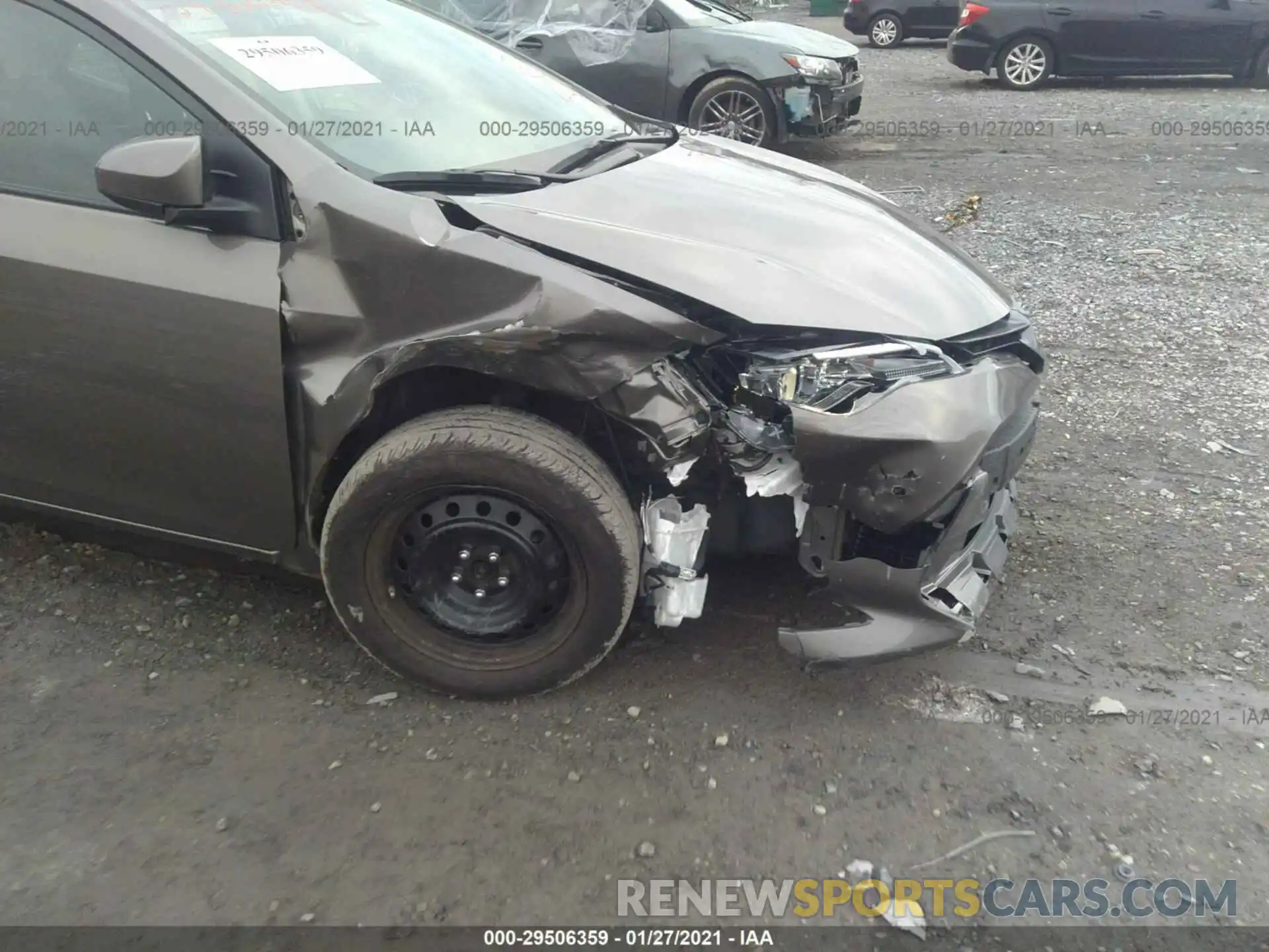 6 Photograph of a damaged car 2T1BURHE0KC234410 TOYOTA COROLLA 2019