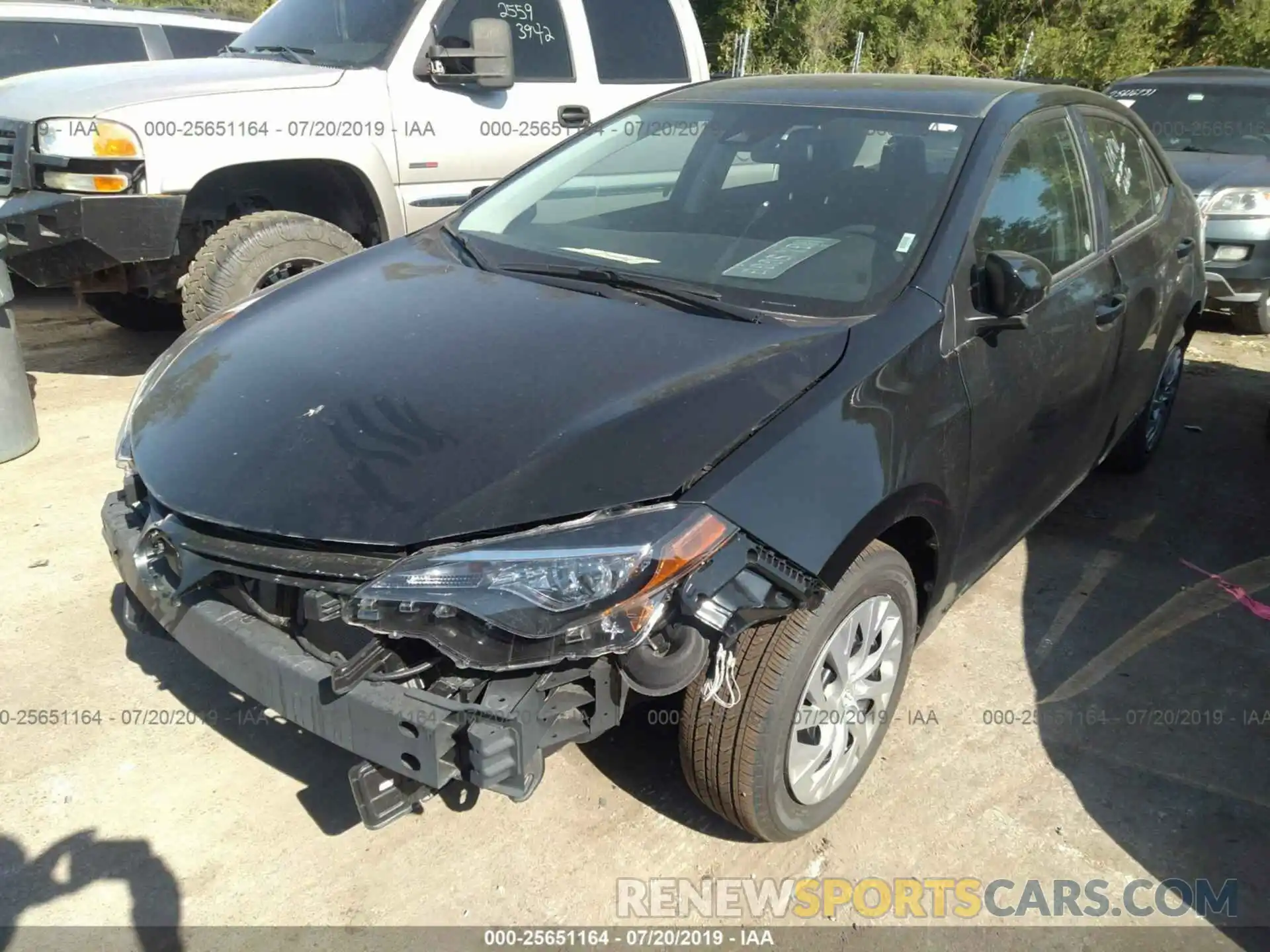 6 Photograph of a damaged car 2T1BURHE0KC234679 TOYOTA COROLLA 2019