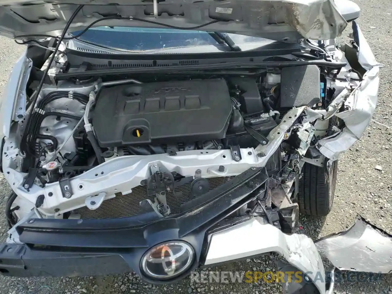 11 Photograph of a damaged car 2T1BURHE0KC234777 TOYOTA COROLLA 2019