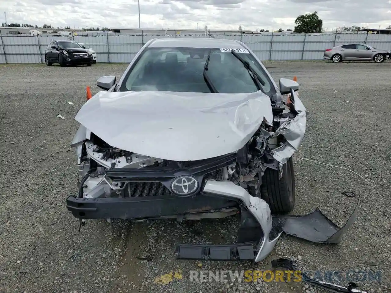 5 Photograph of a damaged car 2T1BURHE0KC234777 TOYOTA COROLLA 2019