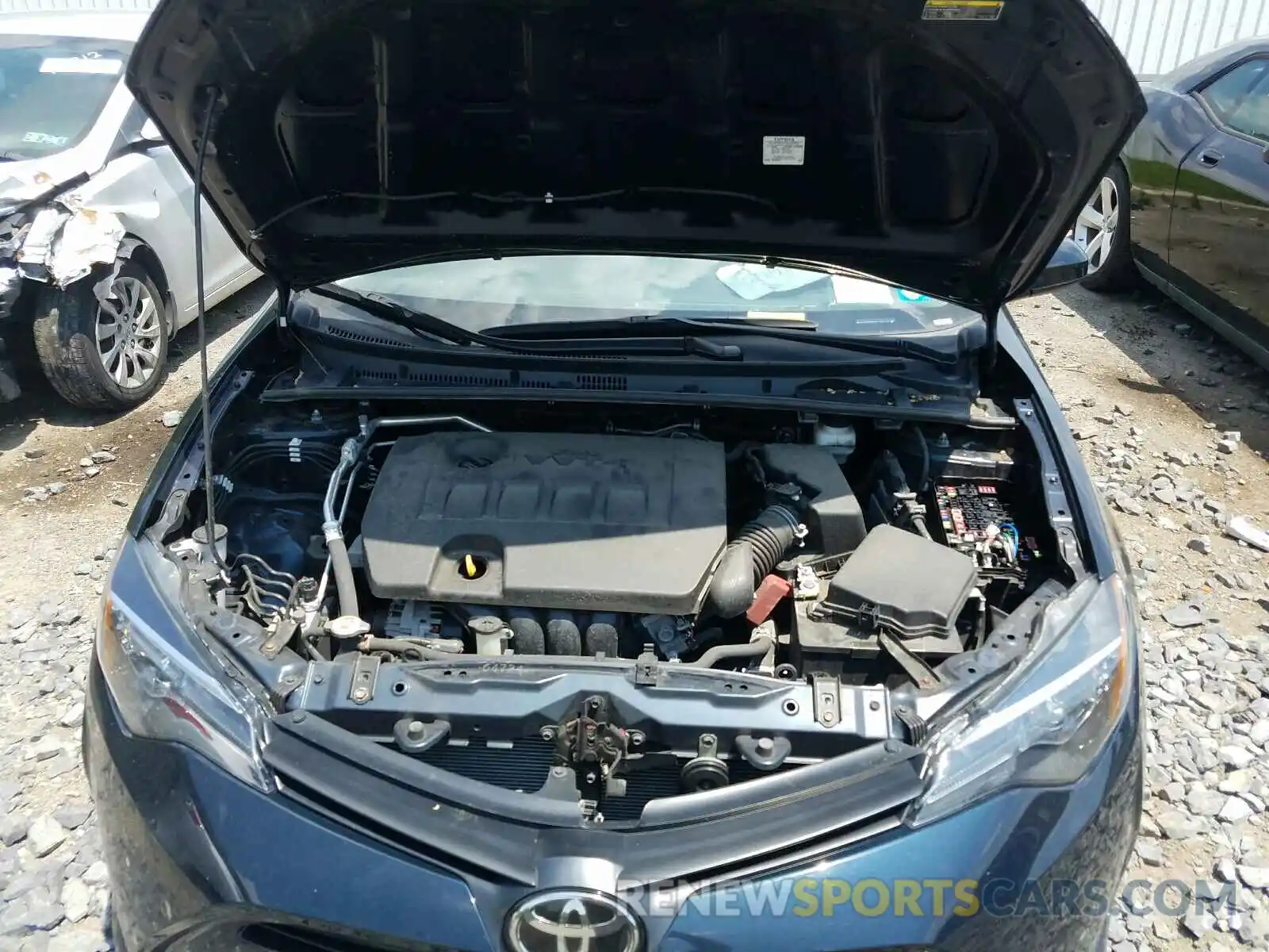 7 Photograph of a damaged car 2T1BURHE0KC236481 TOYOTA COROLLA 2019