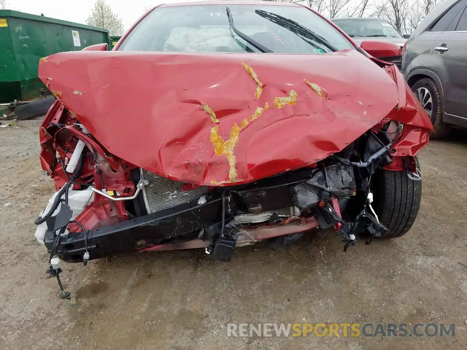 9 Photograph of a damaged car 2T1BURHE0KC236576 TOYOTA COROLLA 2019