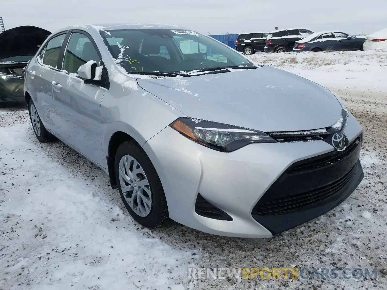 1 Photograph of a damaged car 2T1BURHE0KC236741 TOYOTA COROLLA 2019