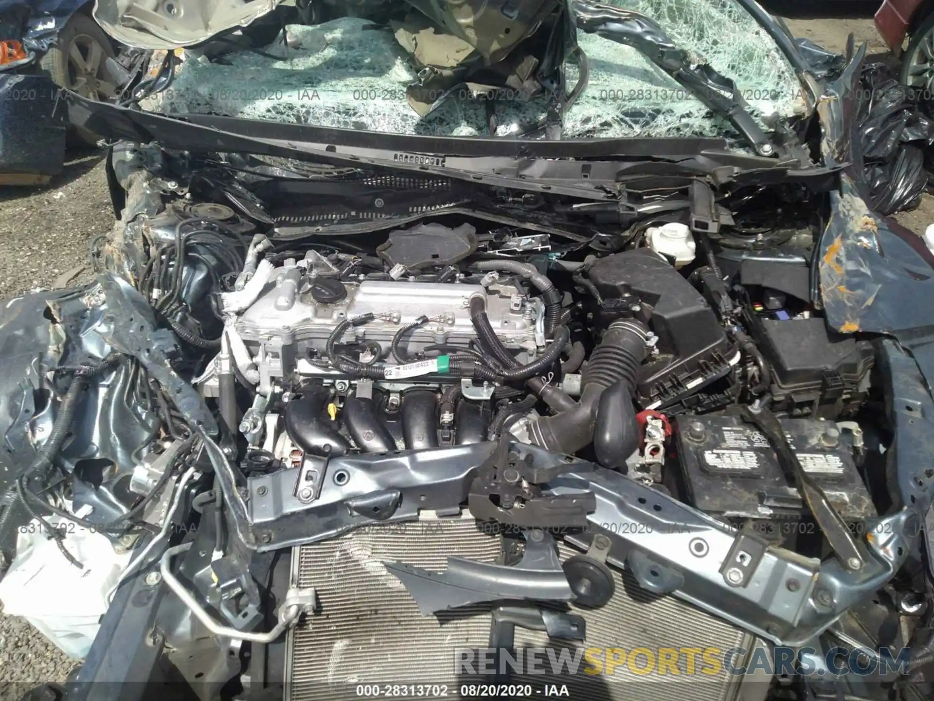 10 Photograph of a damaged car 2T1BURHE0KC237338 TOYOTA COROLLA 2019