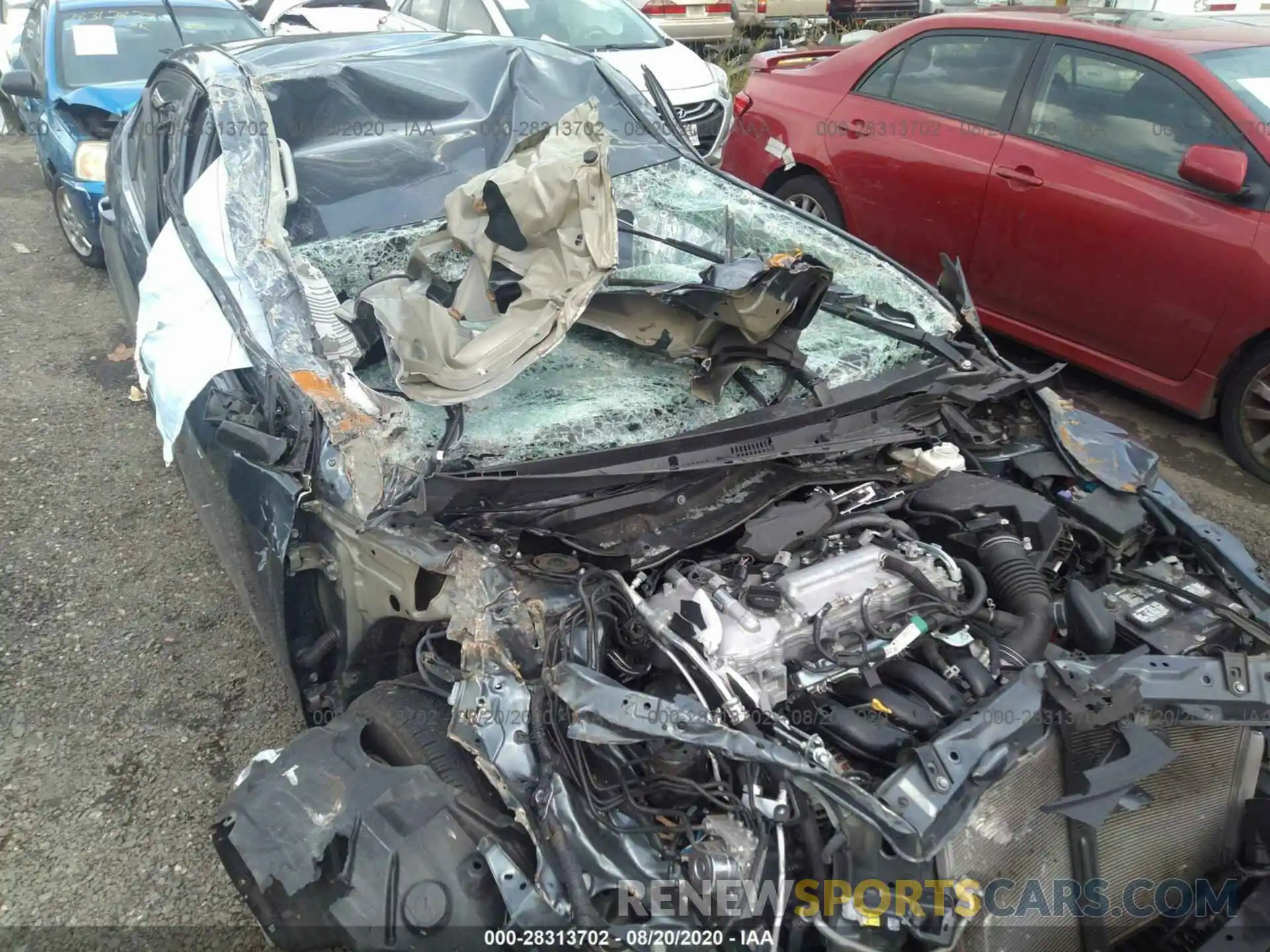 6 Photograph of a damaged car 2T1BURHE0KC237338 TOYOTA COROLLA 2019