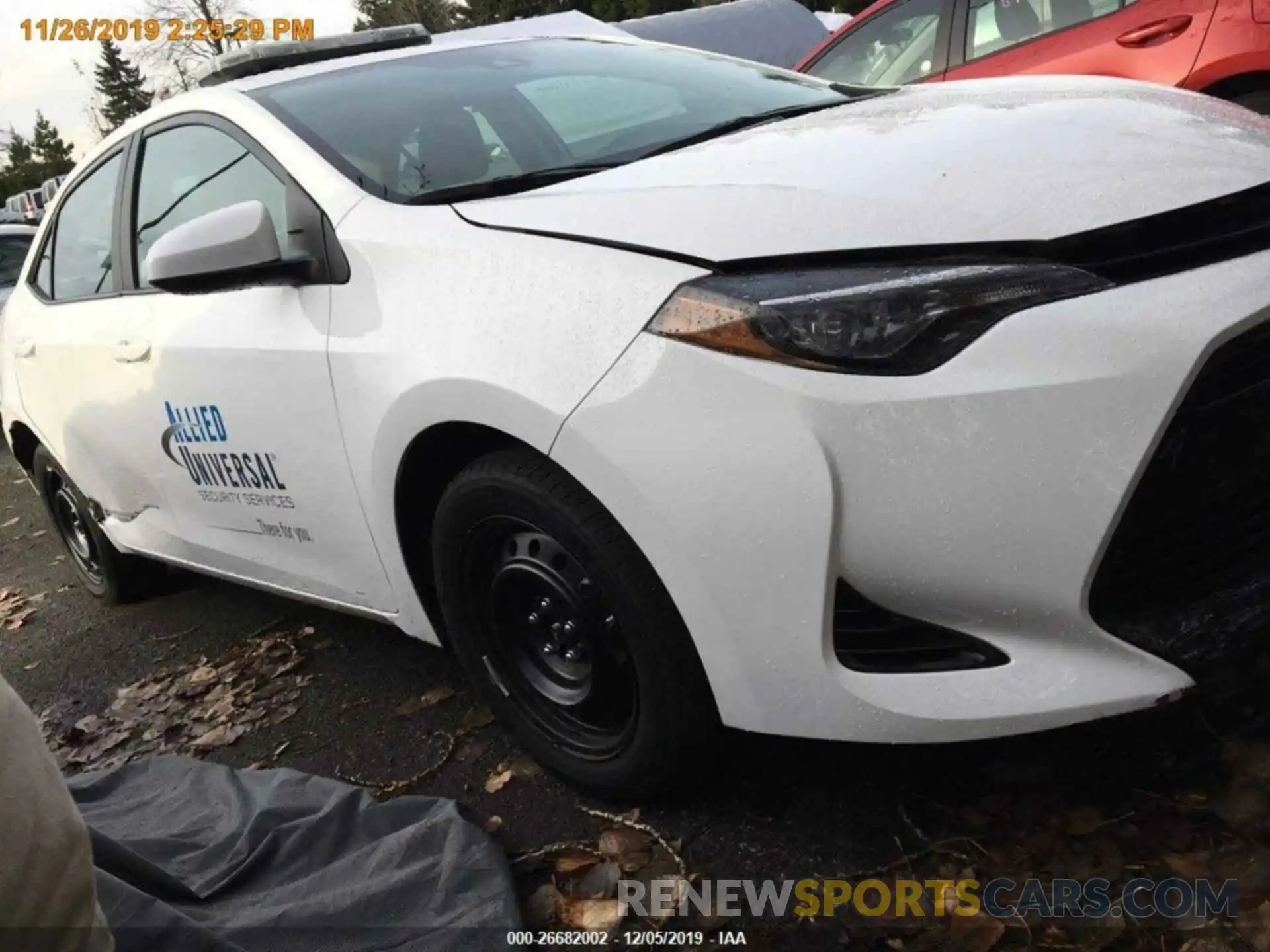 12 Photograph of a damaged car 2T1BURHE0KC238425 TOYOTA COROLLA 2019