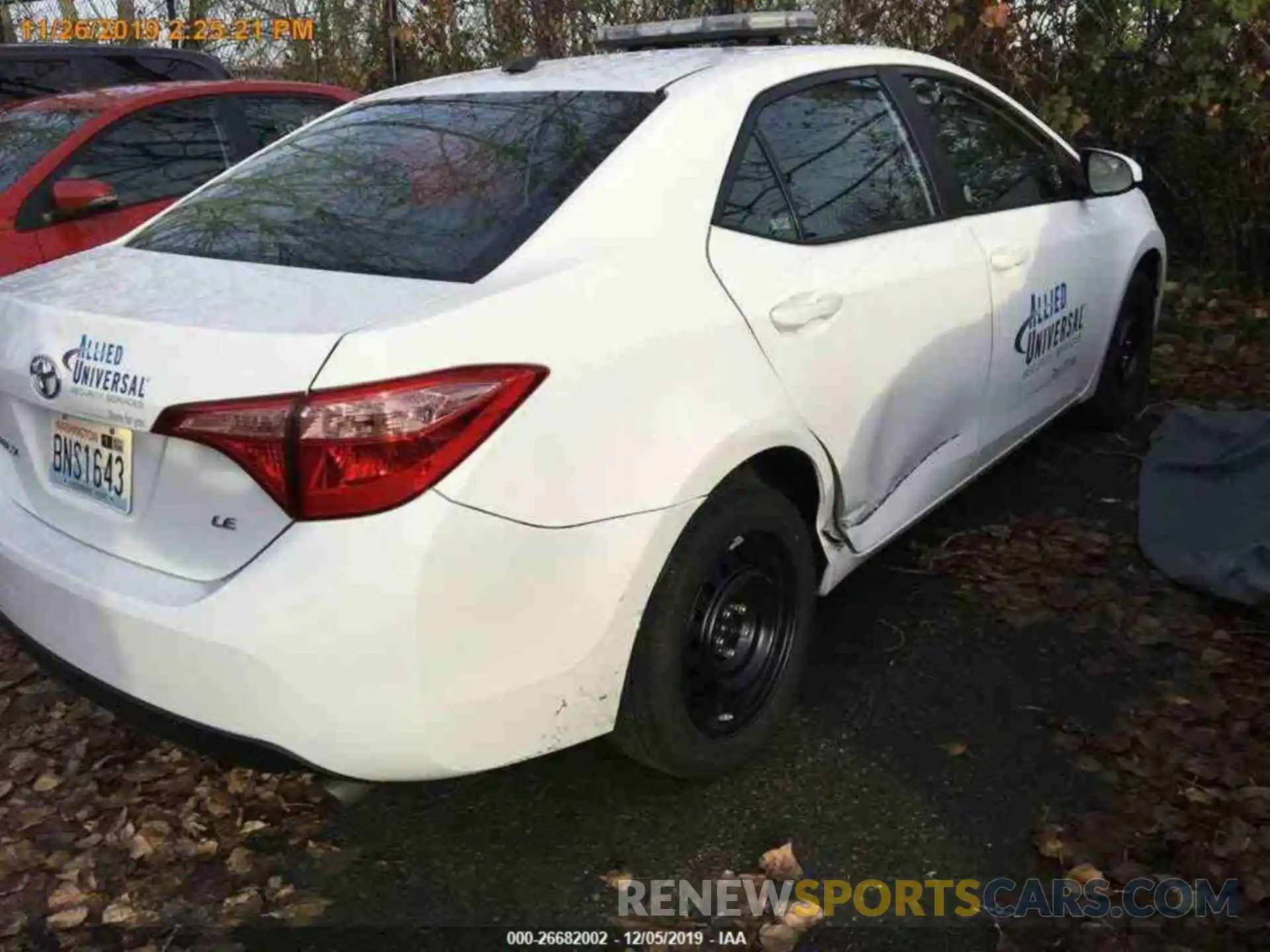 13 Photograph of a damaged car 2T1BURHE0KC238425 TOYOTA COROLLA 2019