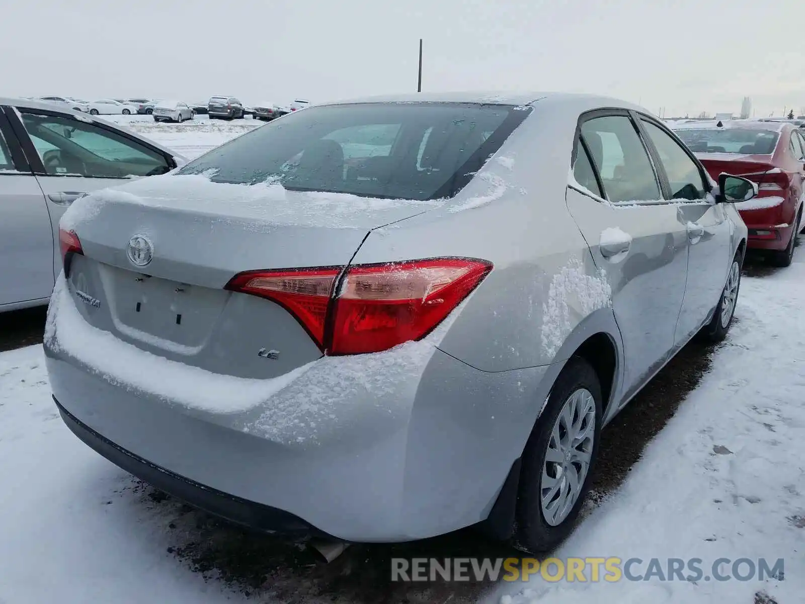 4 Photograph of a damaged car 2T1BURHE0KC239719 TOYOTA COROLLA 2019